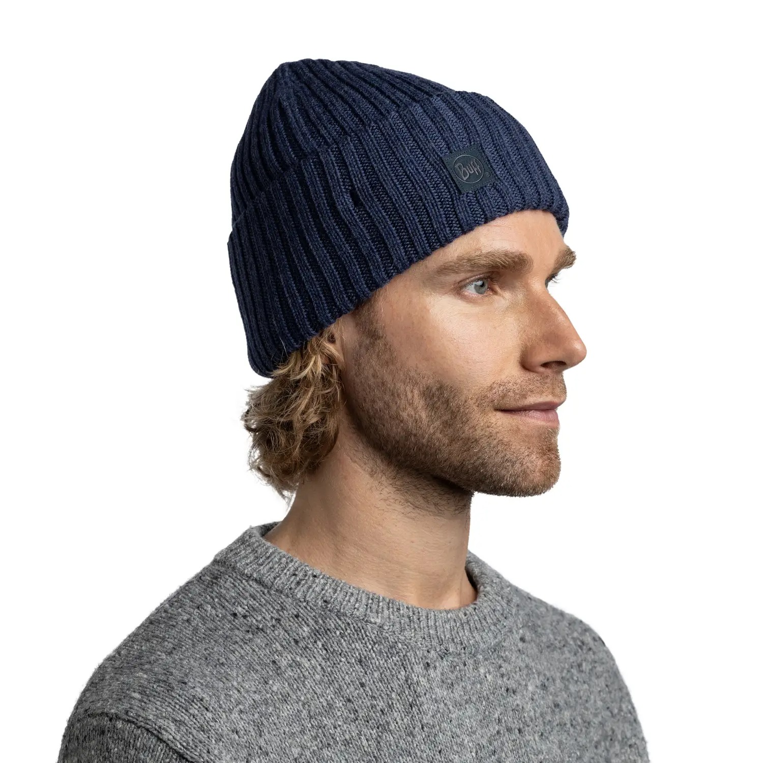 Buff Knitted Hat, erviny midnight