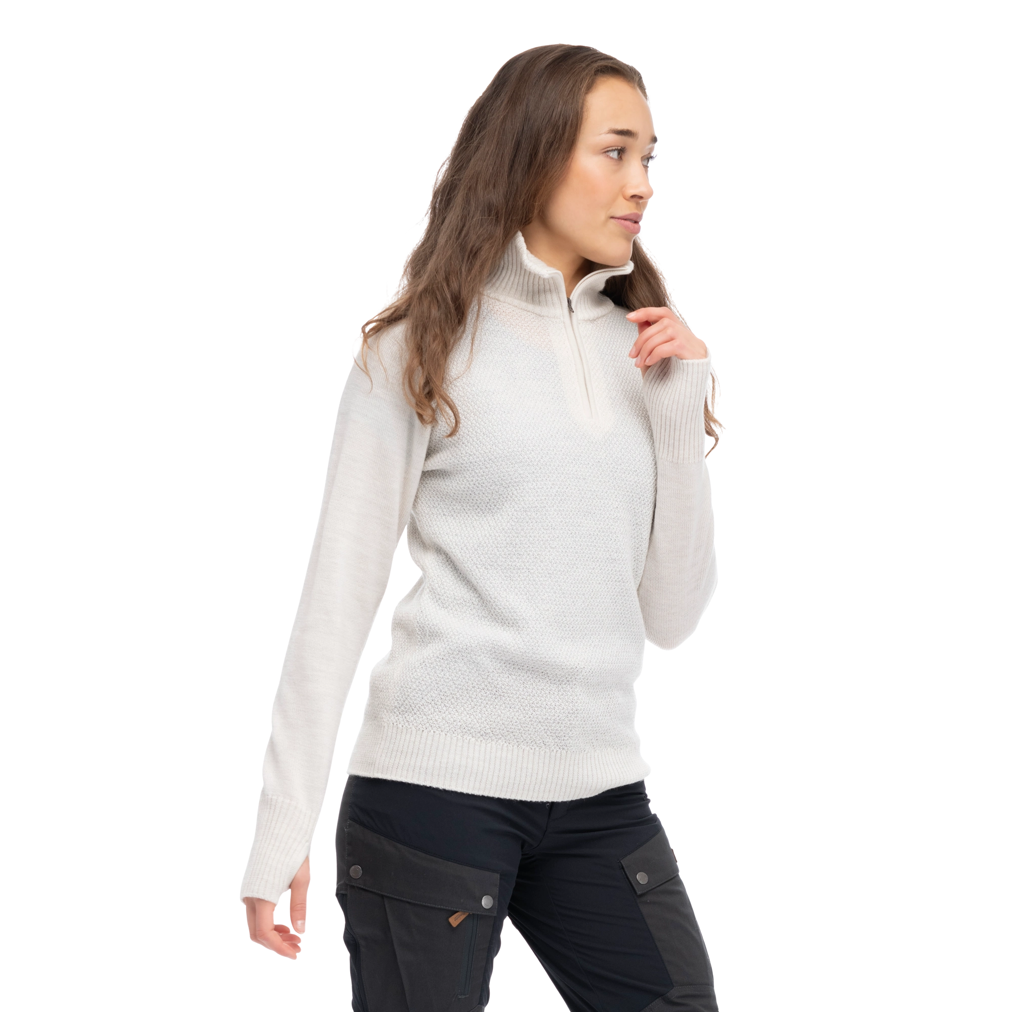 Ulriken Light Merino Jumper Wm, vanilla white