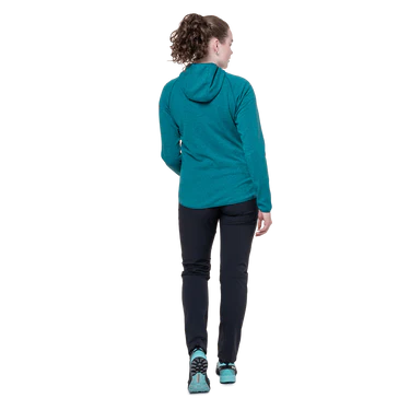 Calico Hooded Jacket Wm, deep teal