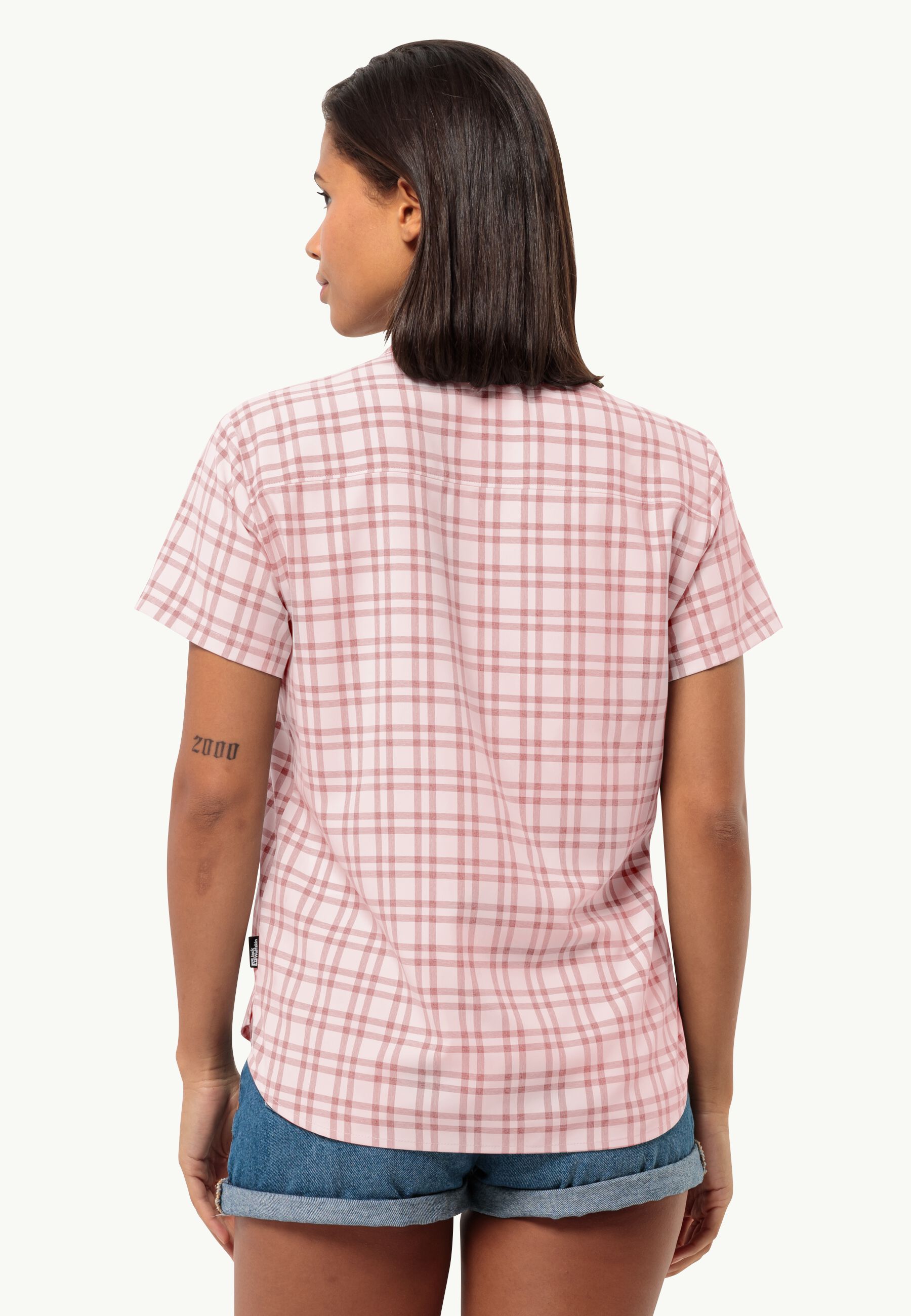 Febla Shirt Wm, soft pink check