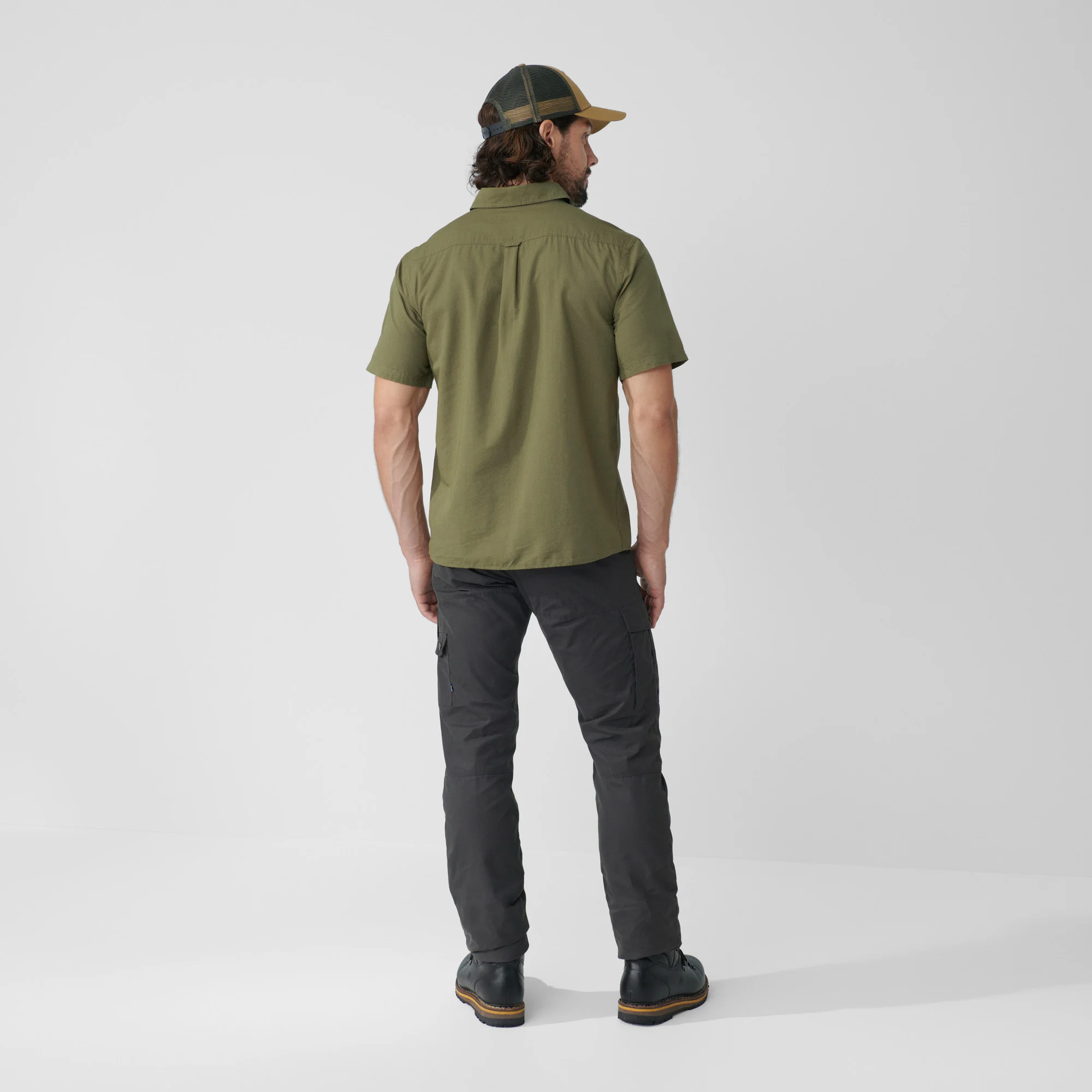 Övik Lite Shirt SS, dark navy-dawn blue