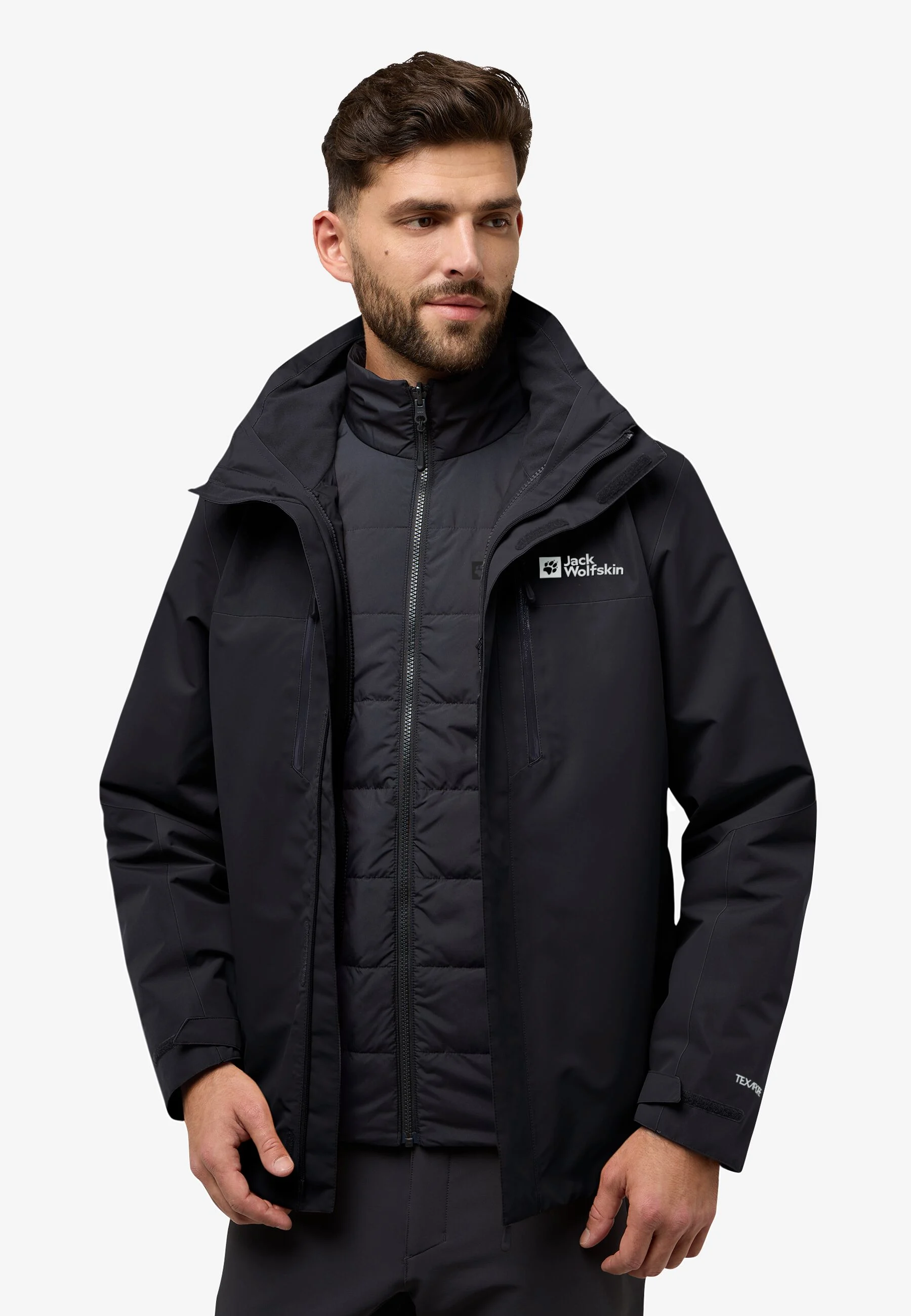 Jasper 3in1 Jacket, black