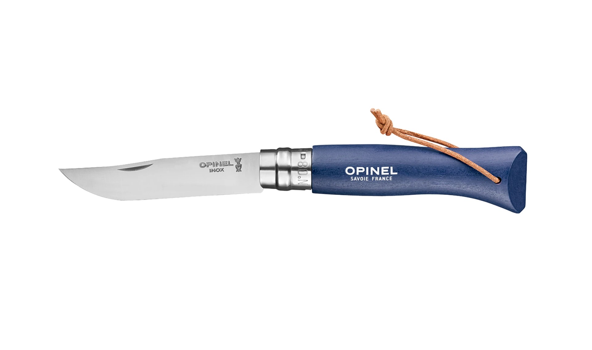 Opinel 8 Baroudeur, rostfrei, dunkelblau