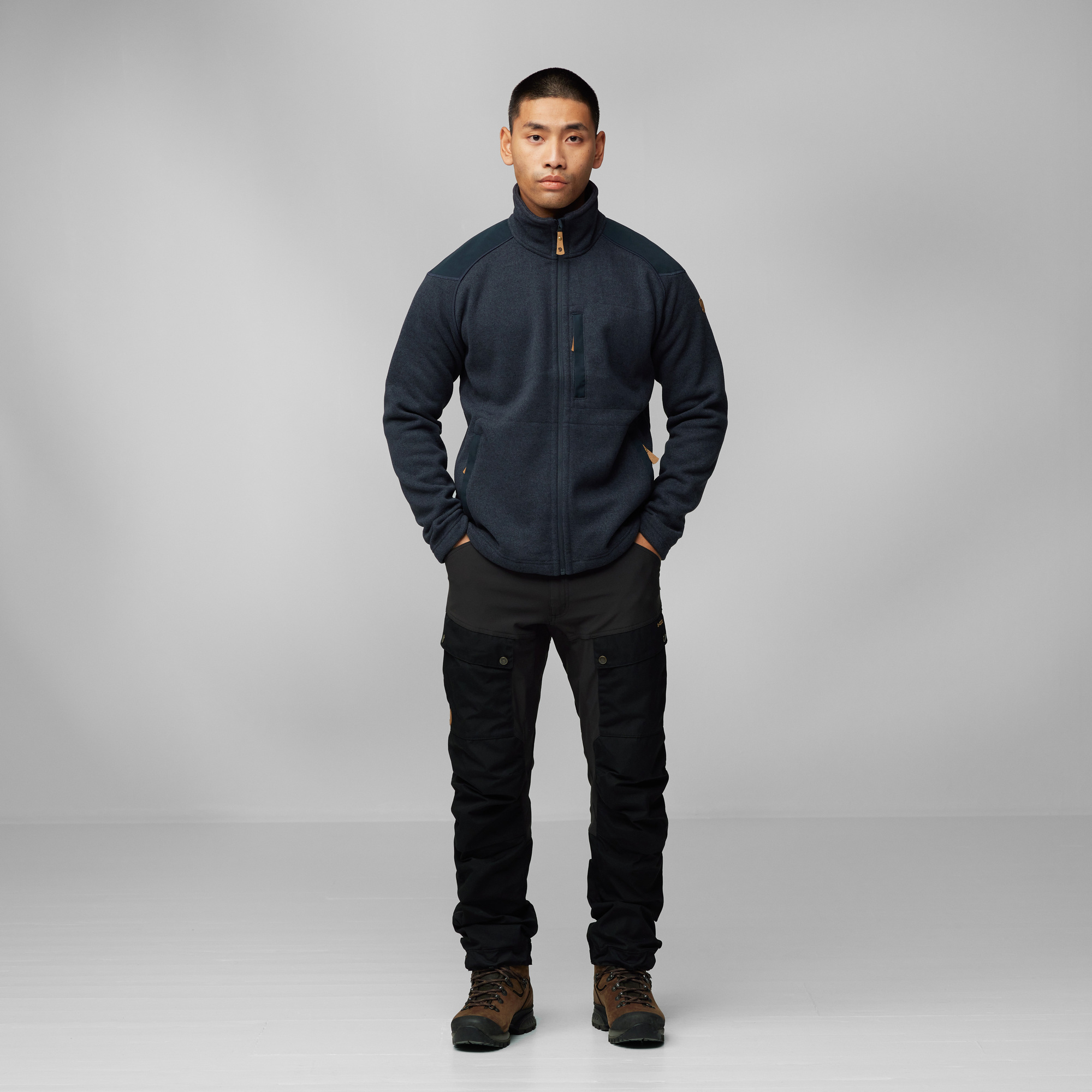 Buck Fleece Jacket, laurel green/deep forest