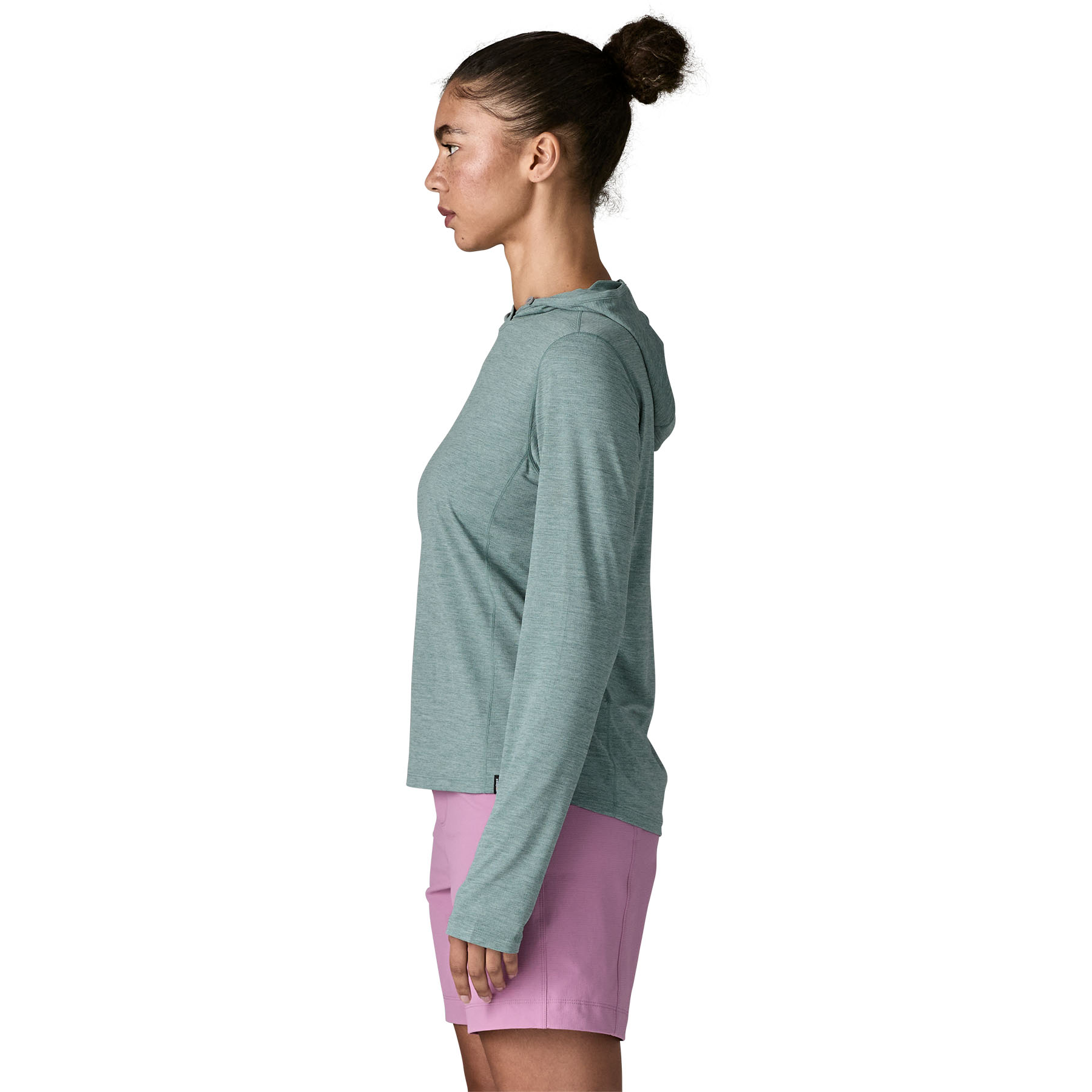 Cap Cool Sun Hoody Wm, nouveau Green - blue sage x-dye
