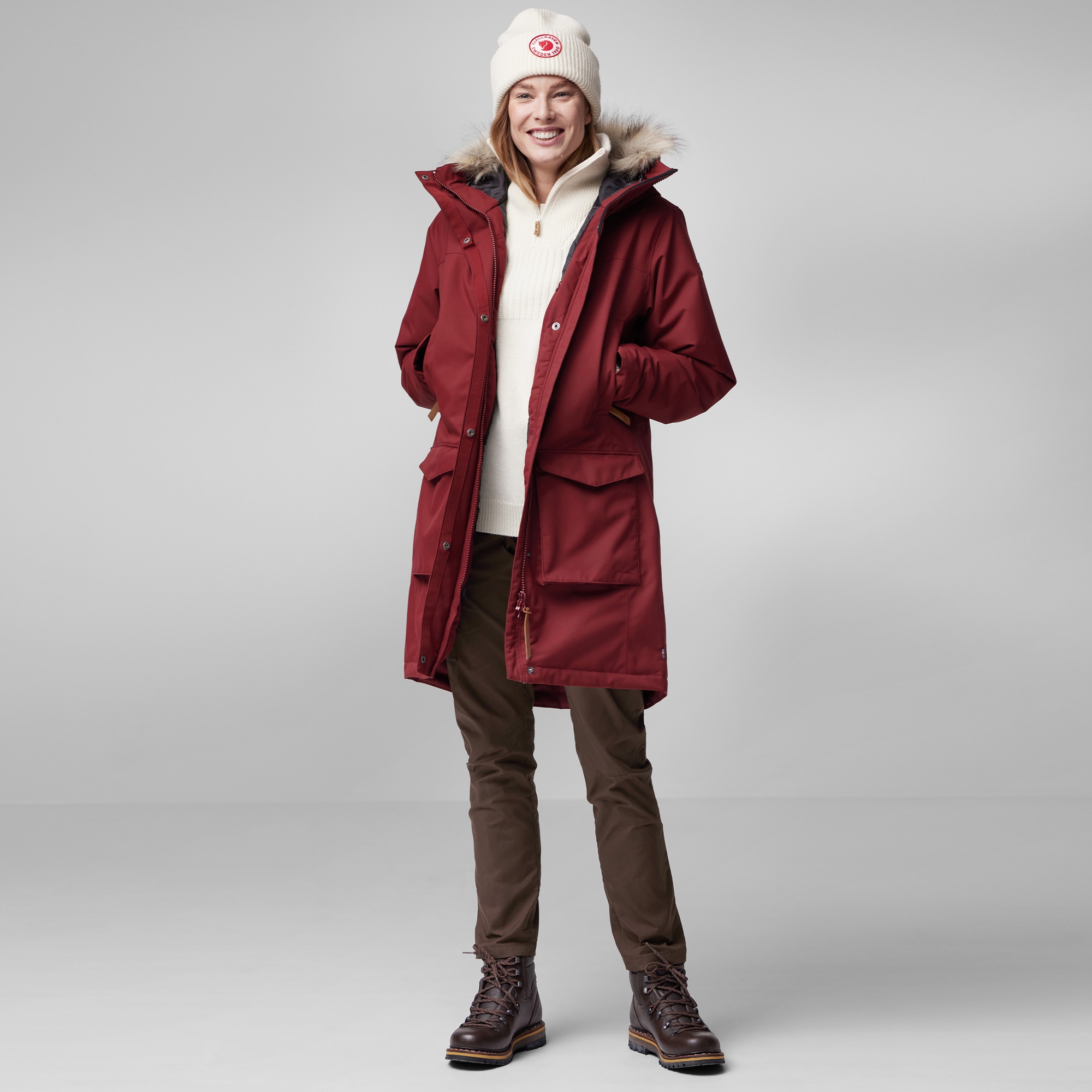 Nuuk Lite Parka Wm, dark navy