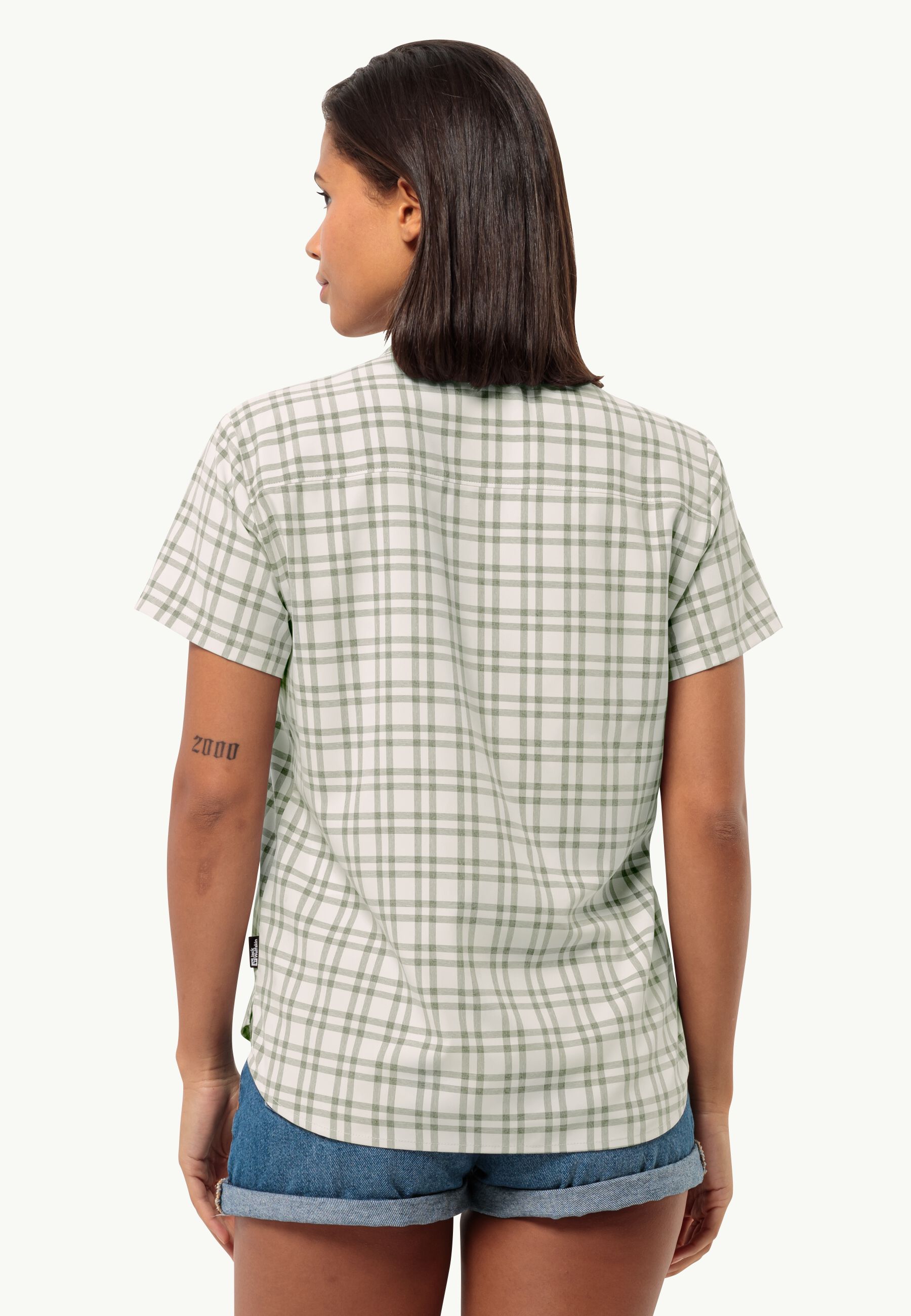 Febla Shirt Wm, bay leaf check