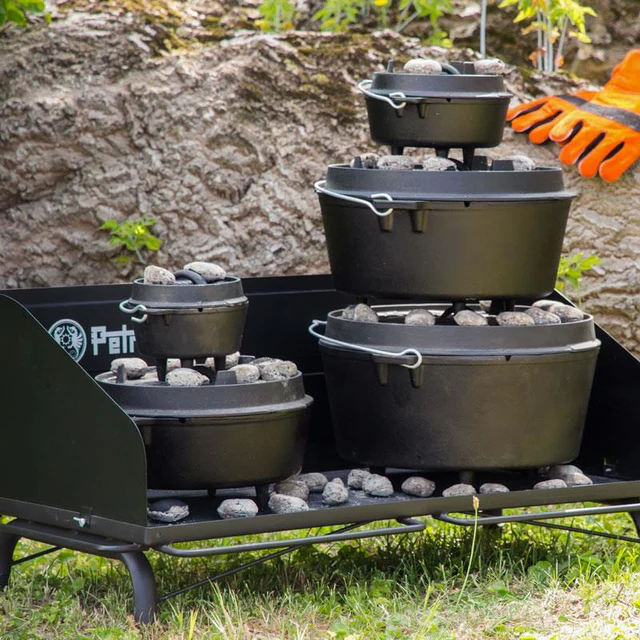 Petromax Feuertopf Tisch Breite 90cm