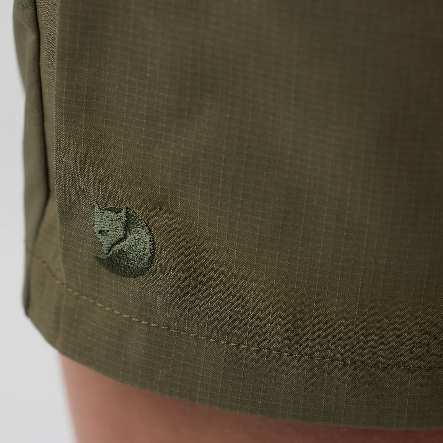 Abisko Hybrid Trail Shorts Wm, laurel green