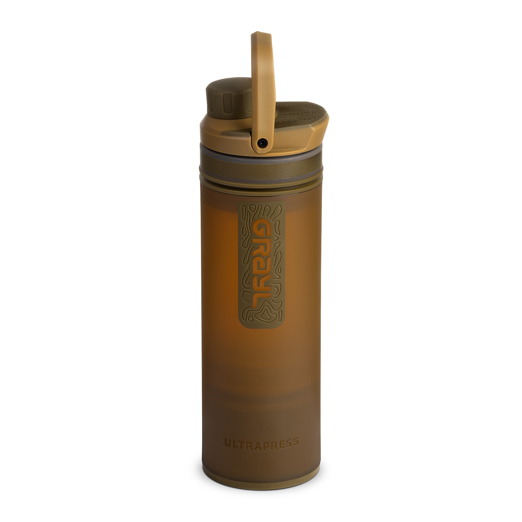 GRAYL UltraPressPurifier Trinkwasser-Filterflasche, coyote brown