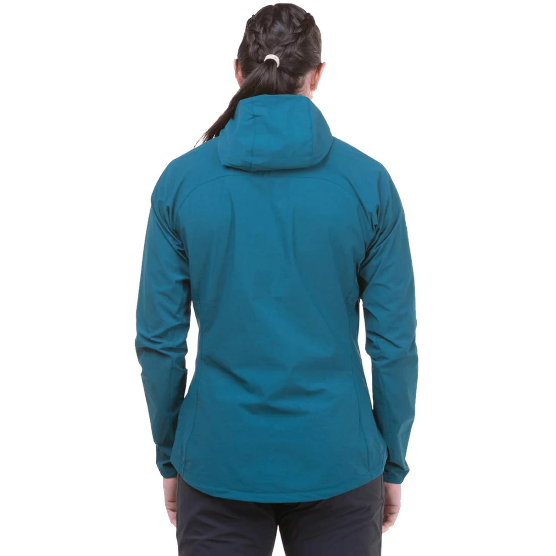Echo Hooded Jacket Wm, merlot/chilli