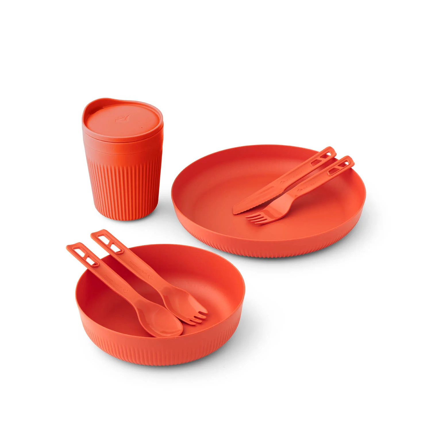 Passage Dinnerware Set 7-teilig, spicy orange