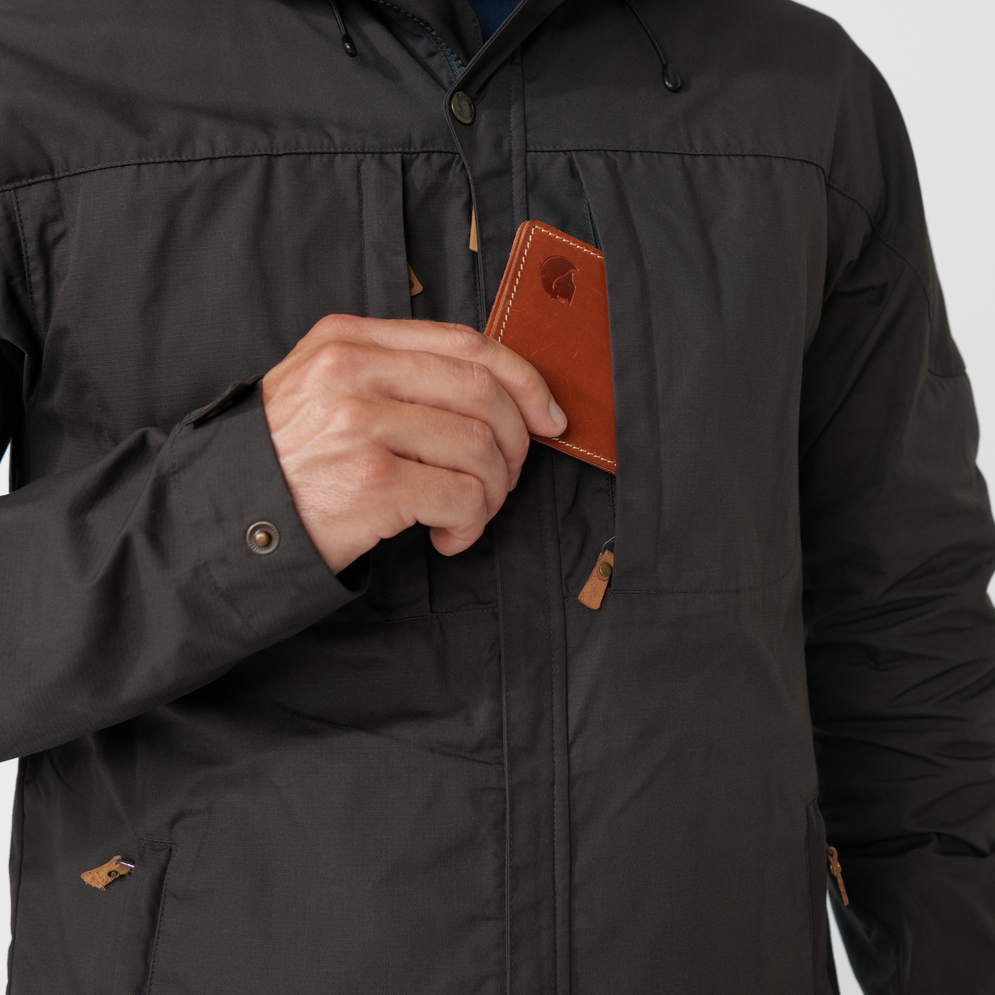 Skogsö Jacket, dark grey
