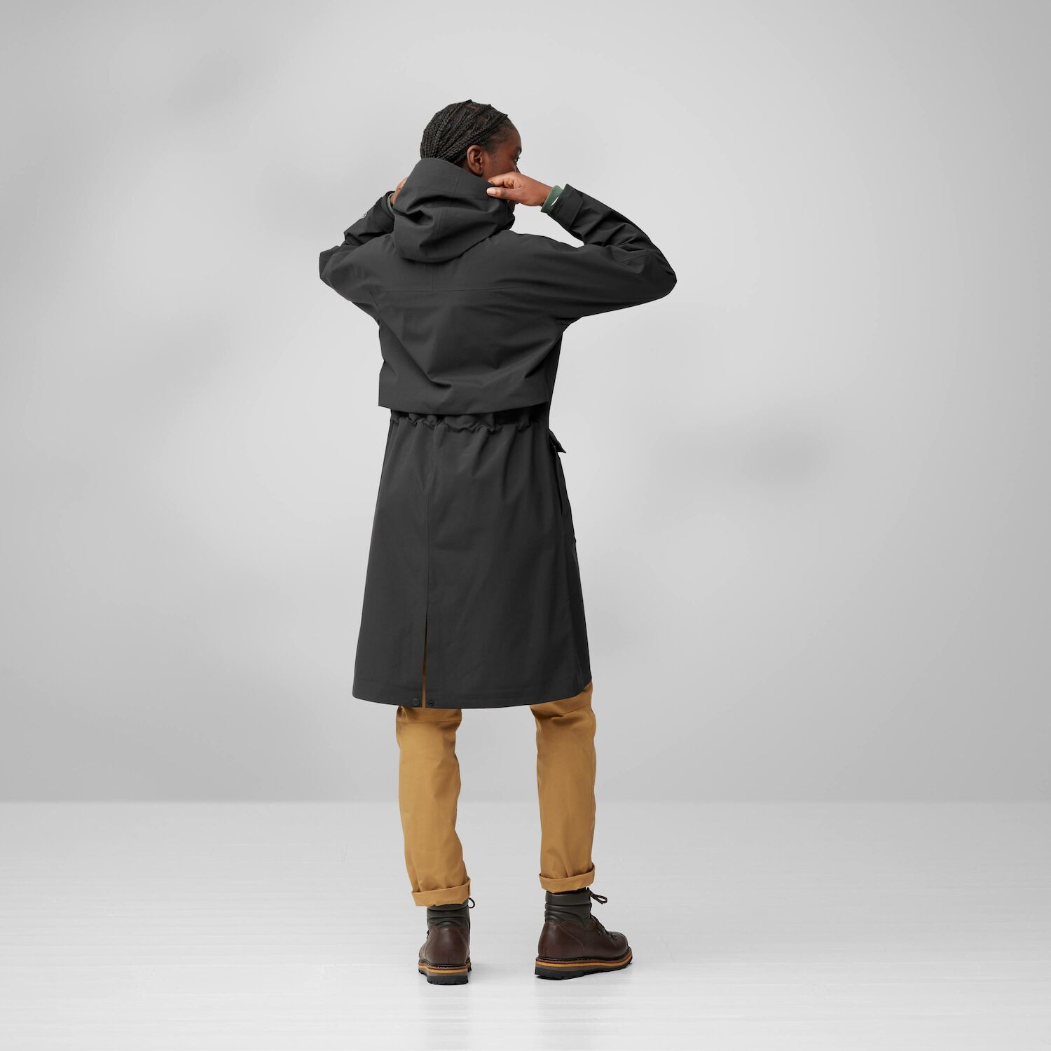 Vardag Rain Parka Wm, black