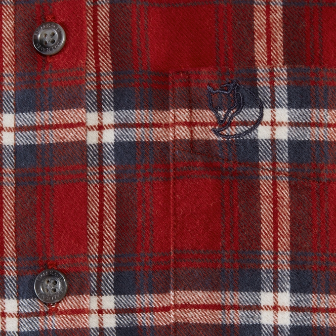 Övik Flannel L/S Shirt Wm, mesa purple fog