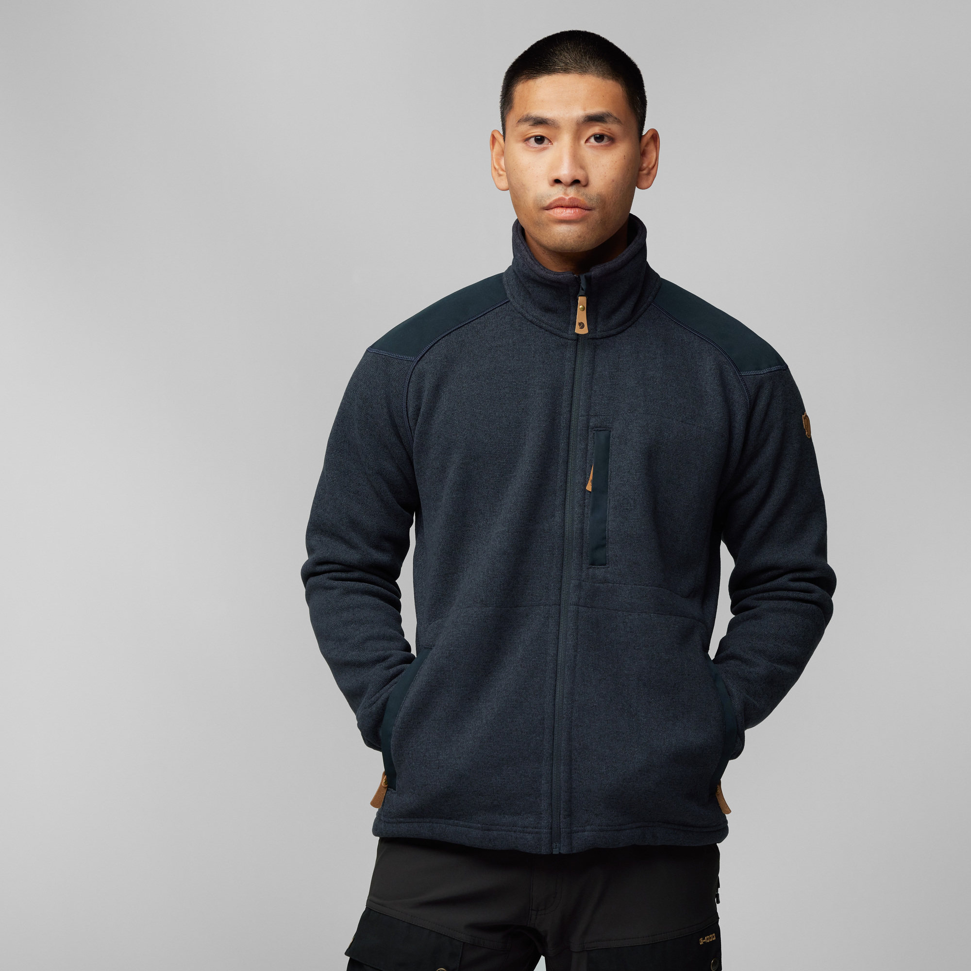 Buck Fleece Jacket, laurel green/deep forest