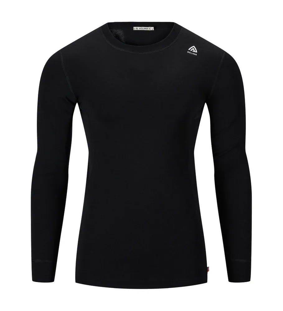 WarmWool Crewneck, jet black