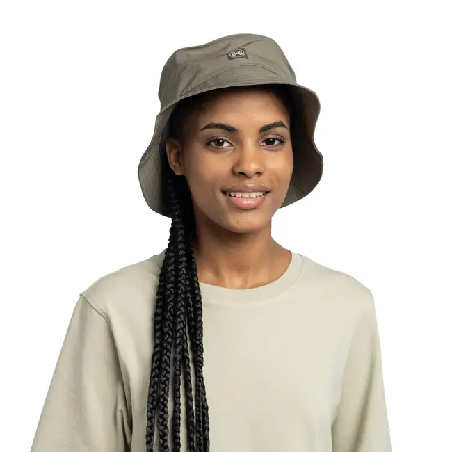 Buff Adventure Bucket Hat, solid tundra khaki