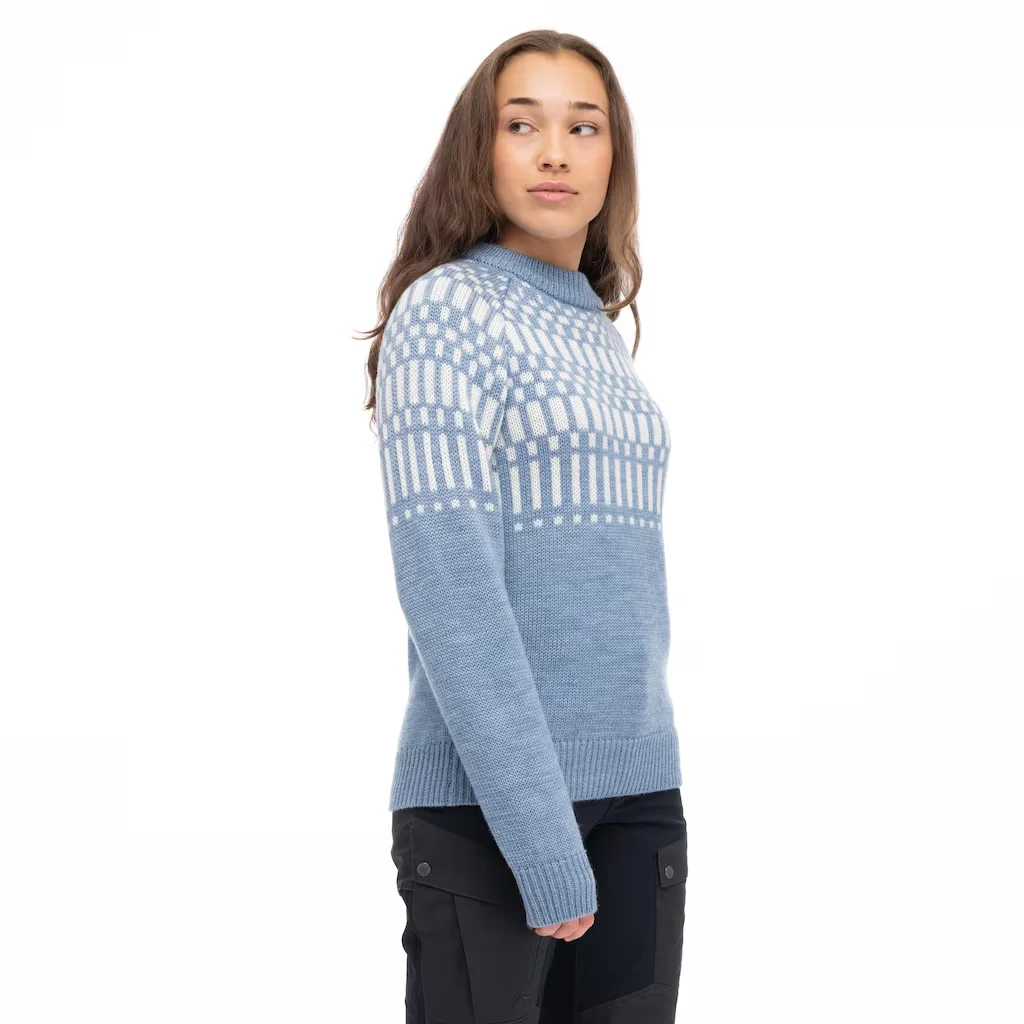 Nordmarka Merino Jumper Wm, husky blue