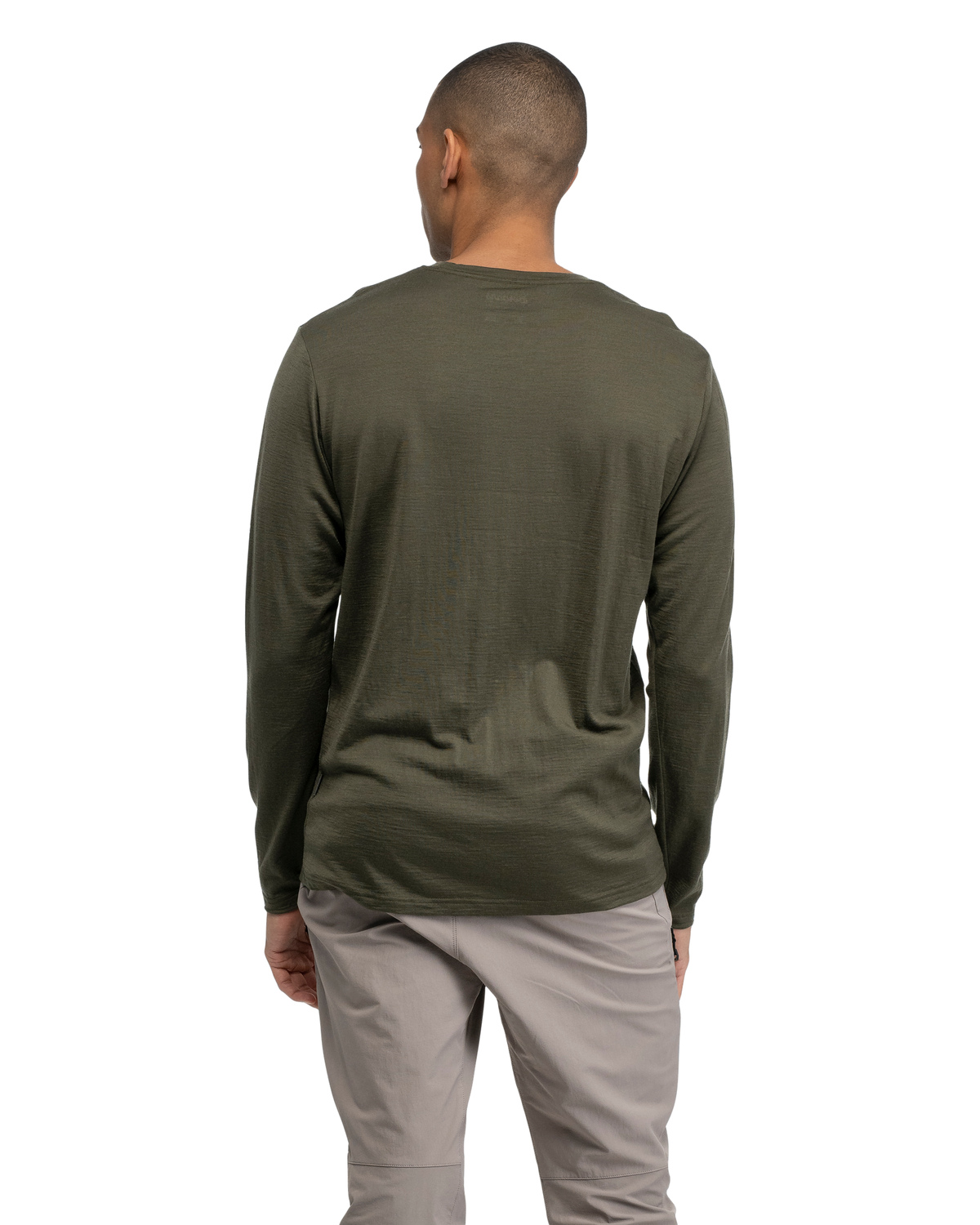 Merino Long Sleeve, pine forest