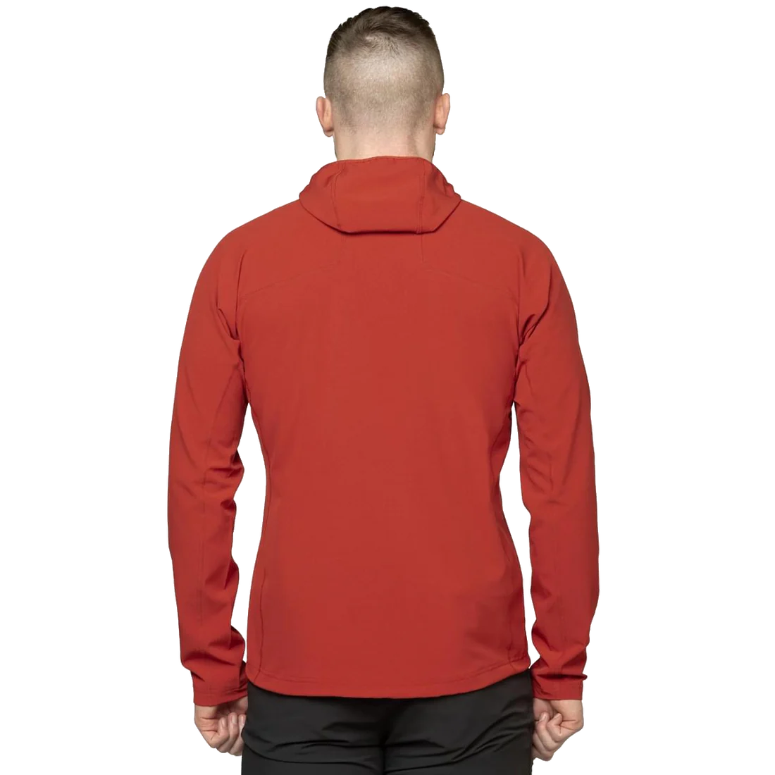 Arrow Hooded Jacket, anvil/redrock