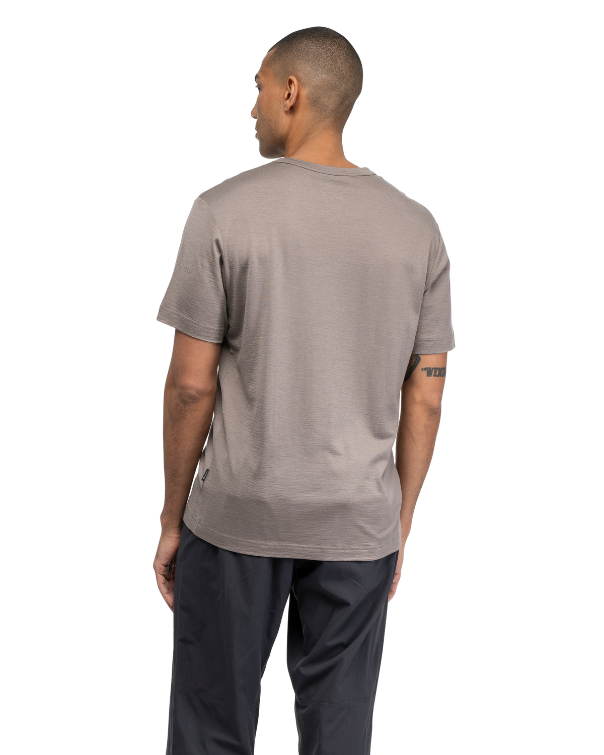 Logo Merino Tee, elemental blue