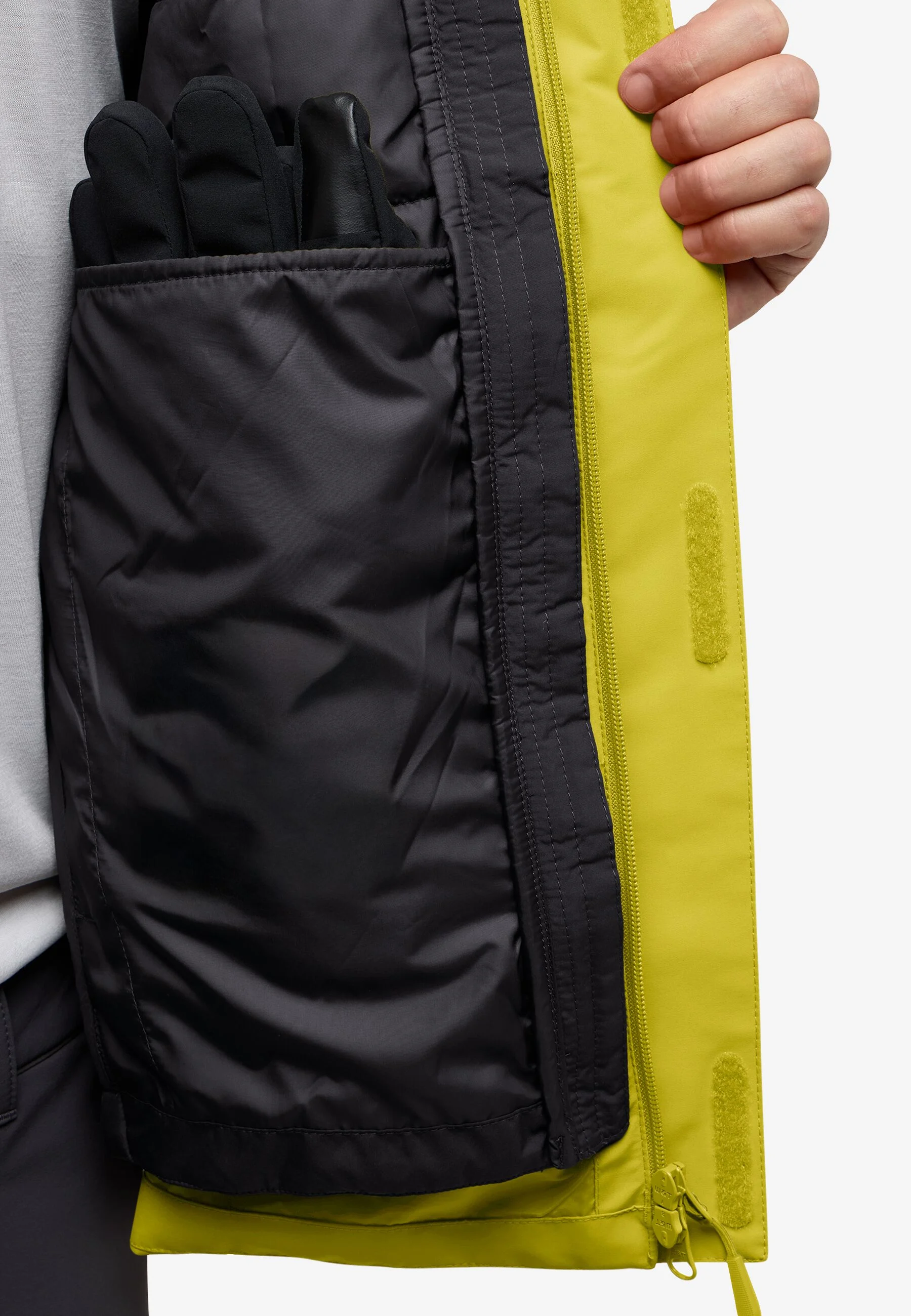 Jasper 3in1 Jacket, chartreuse