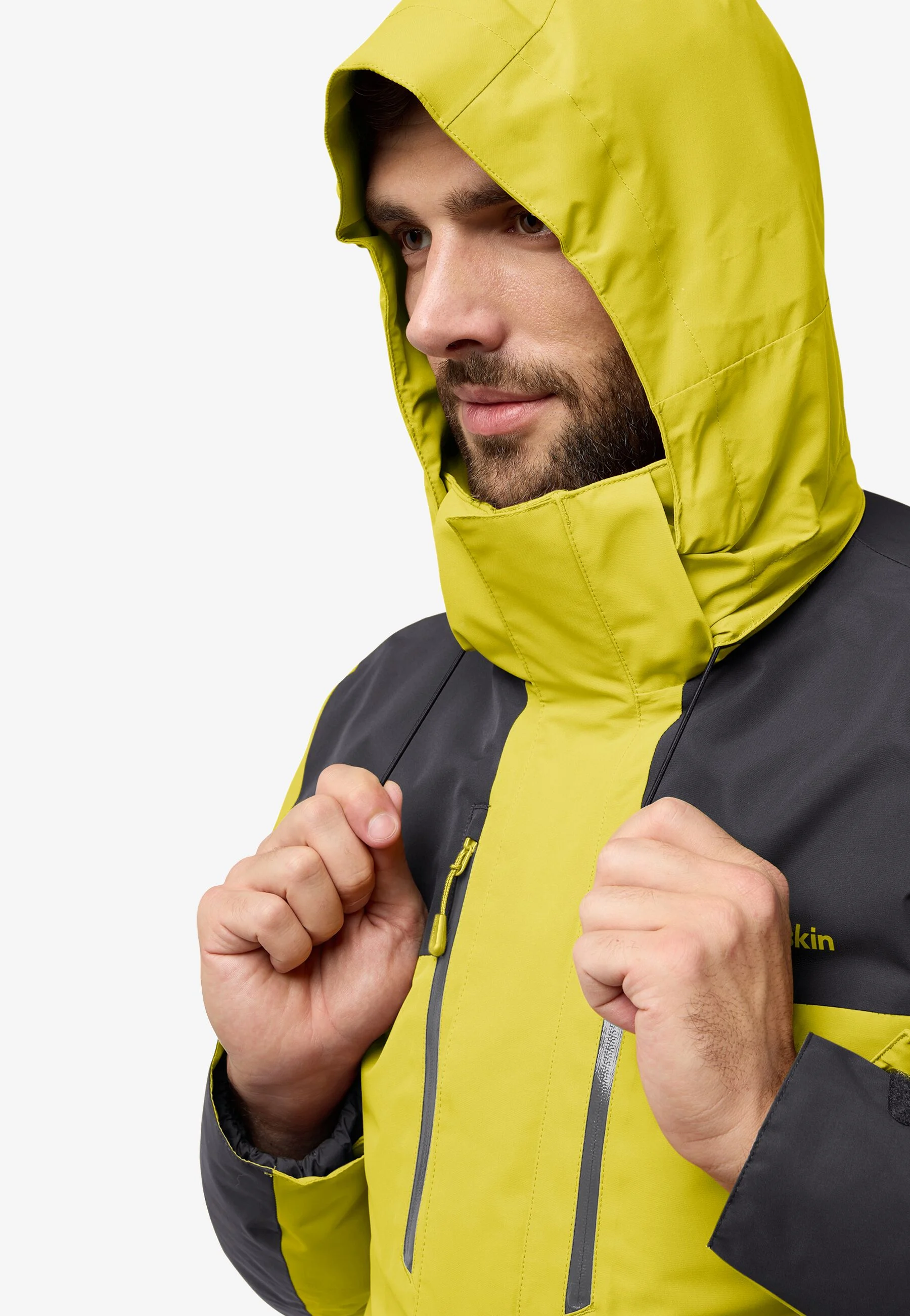 Jasper 3in1 Jacket, chartreuse