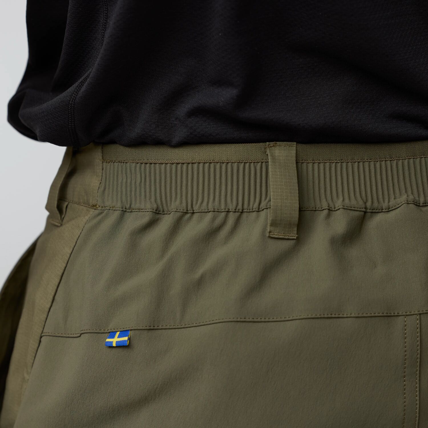 Abisko Hybrid Trail Trousers REG, black