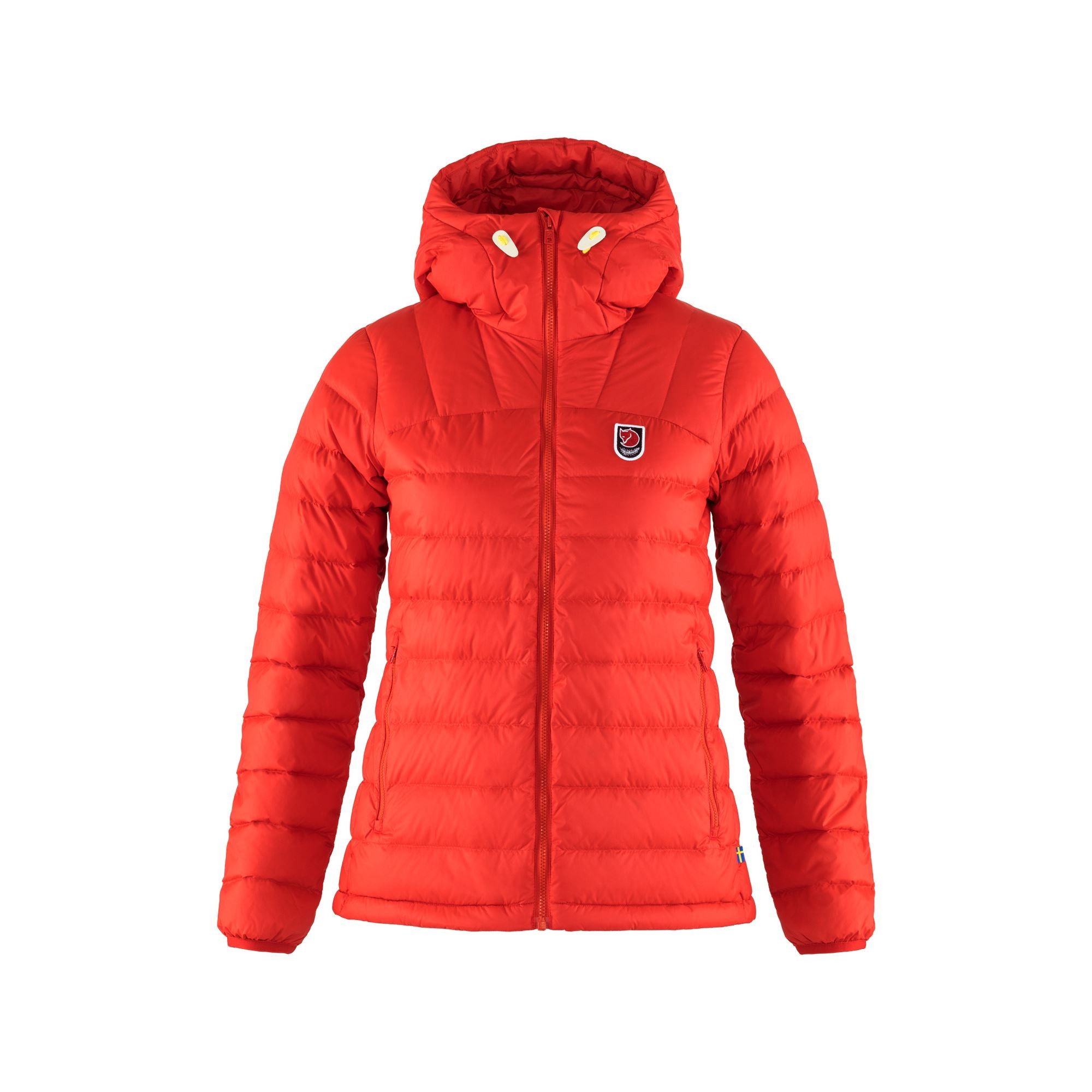 Expedition Pack Down Hoodie Wm, true red