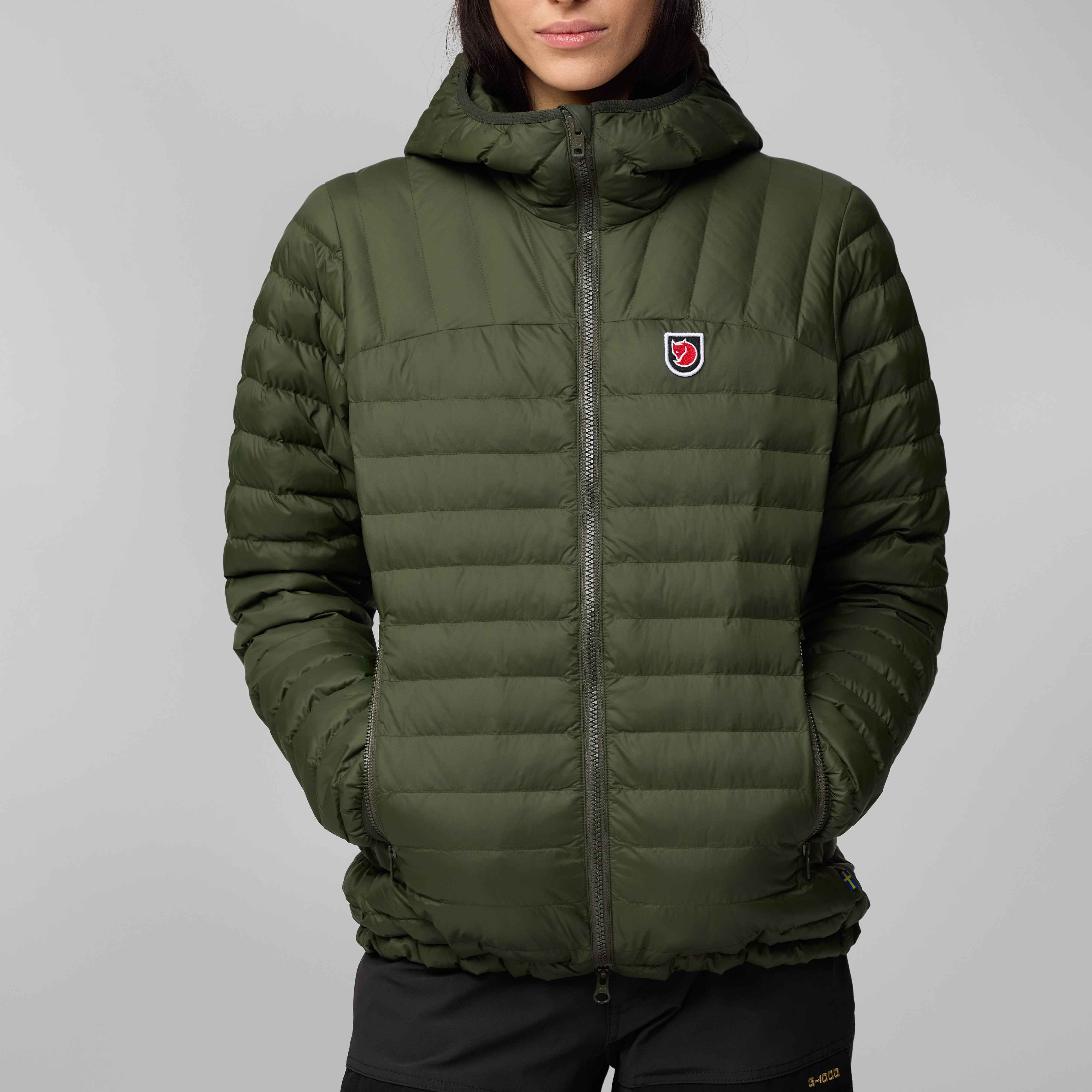 Expedition Lätt Hoodie Wm, patina green