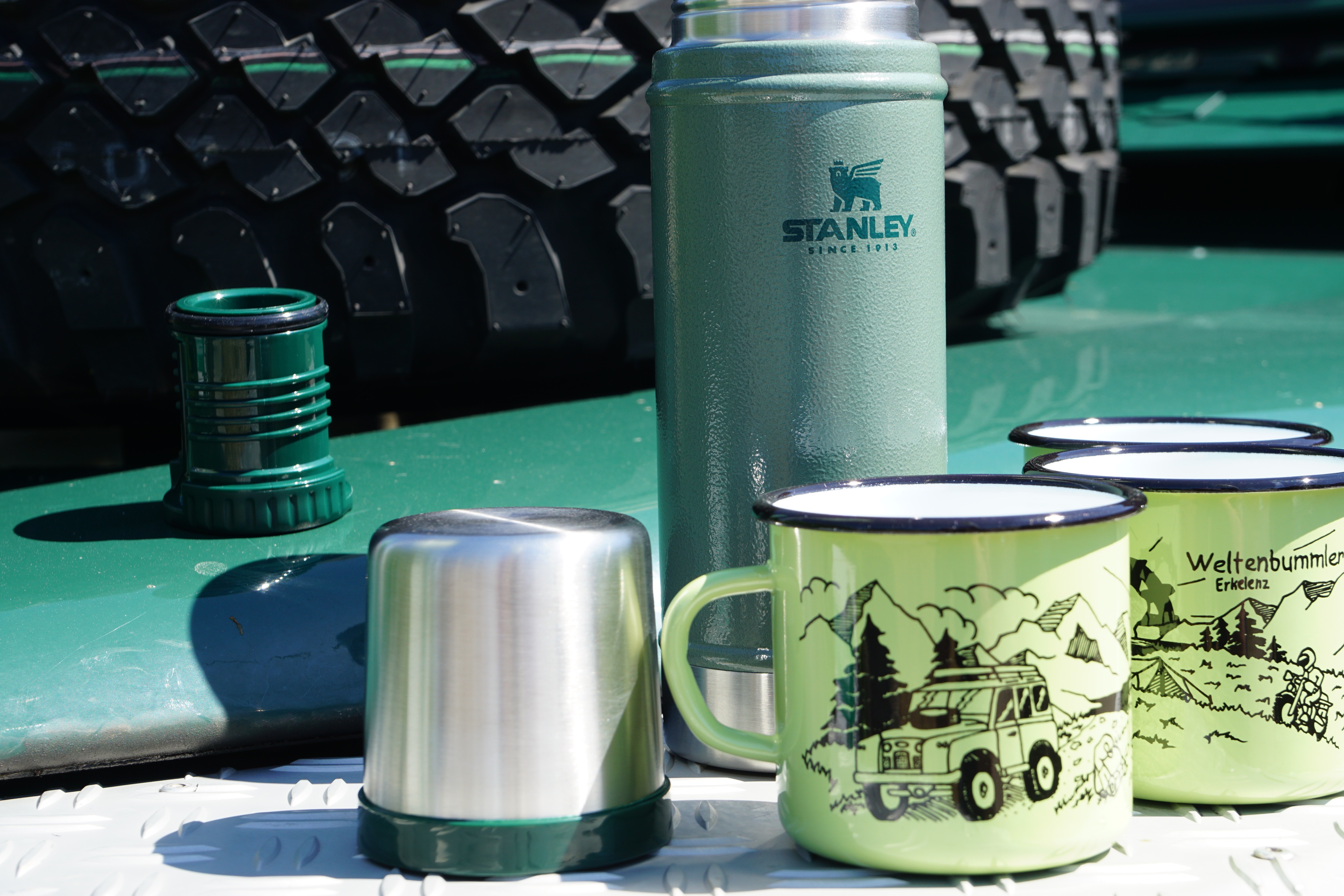 Weltenbummler Emailletasse 25