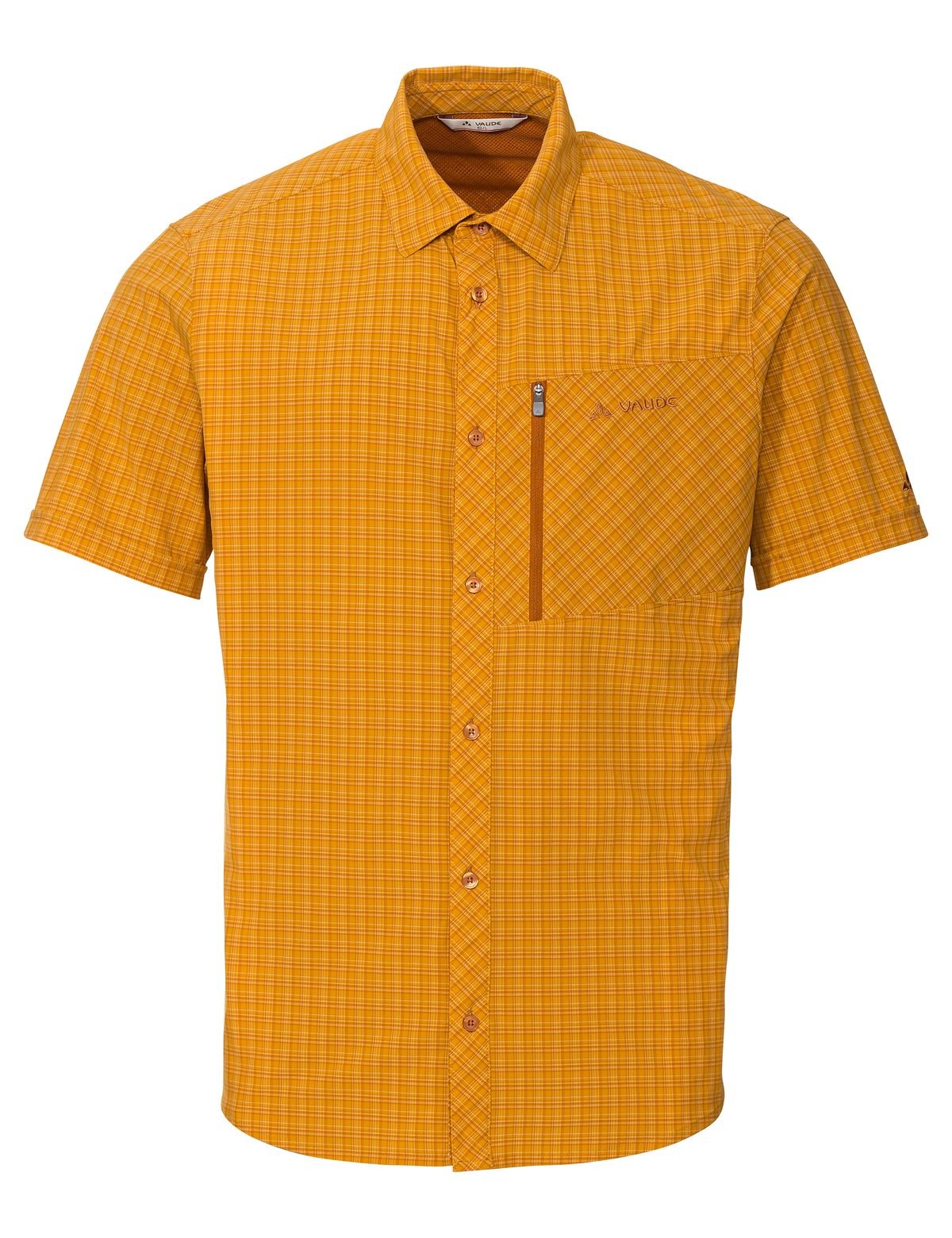 Seiland S/S Shirt, burnt yellow
