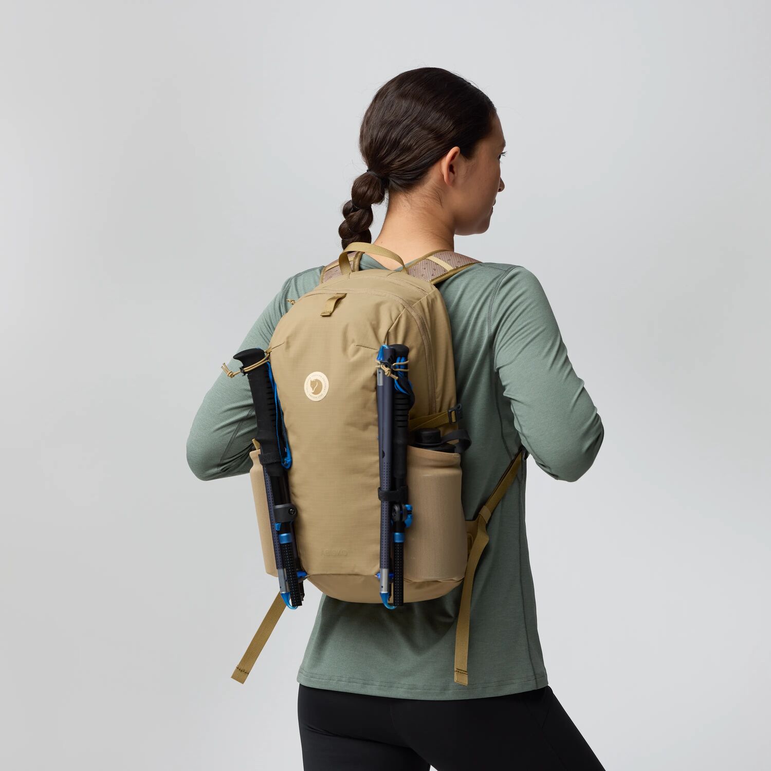 Abisko Softpack 16, mustard yellow
