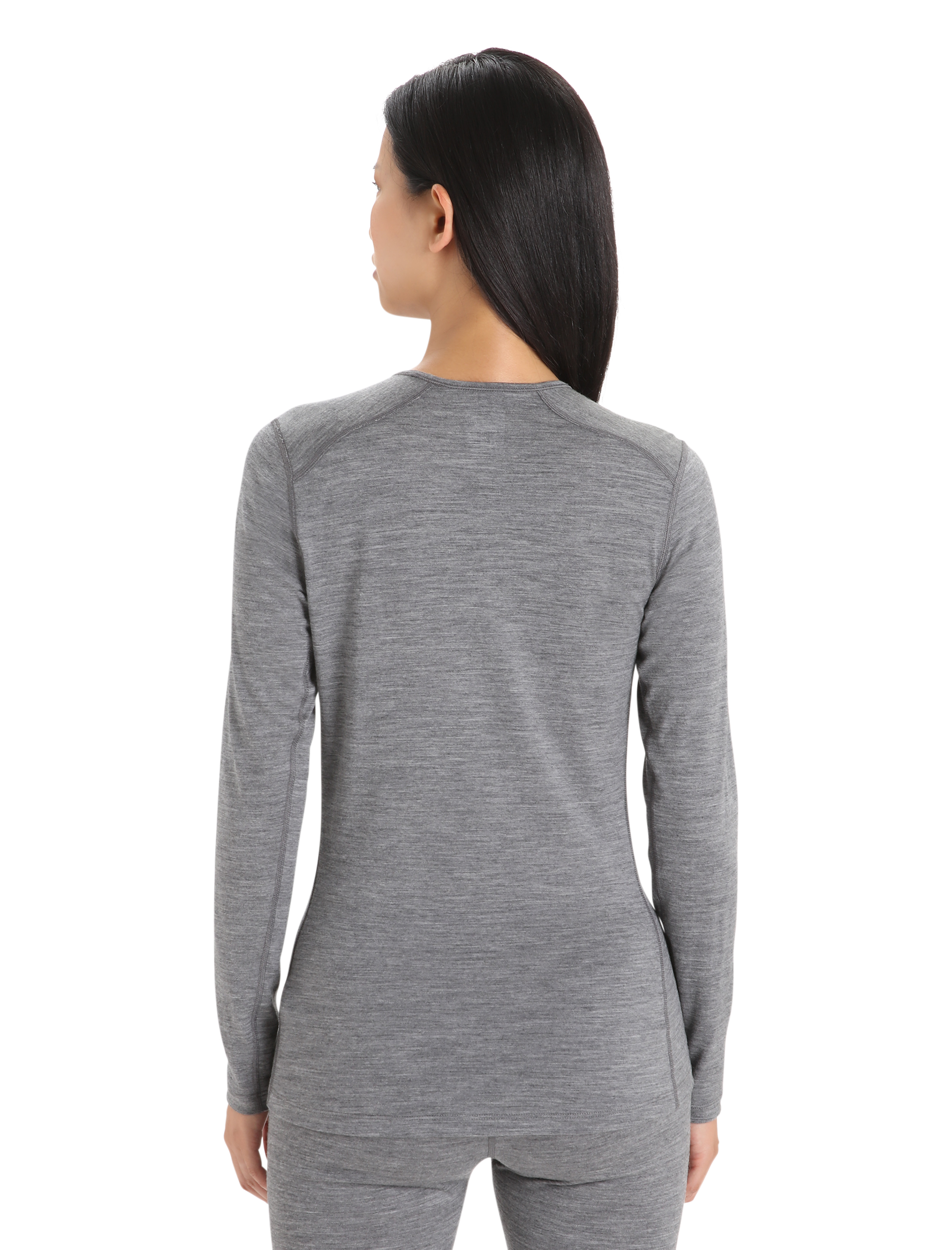 BF200 Oasis Crewe L/S Wm, gritstone heather
