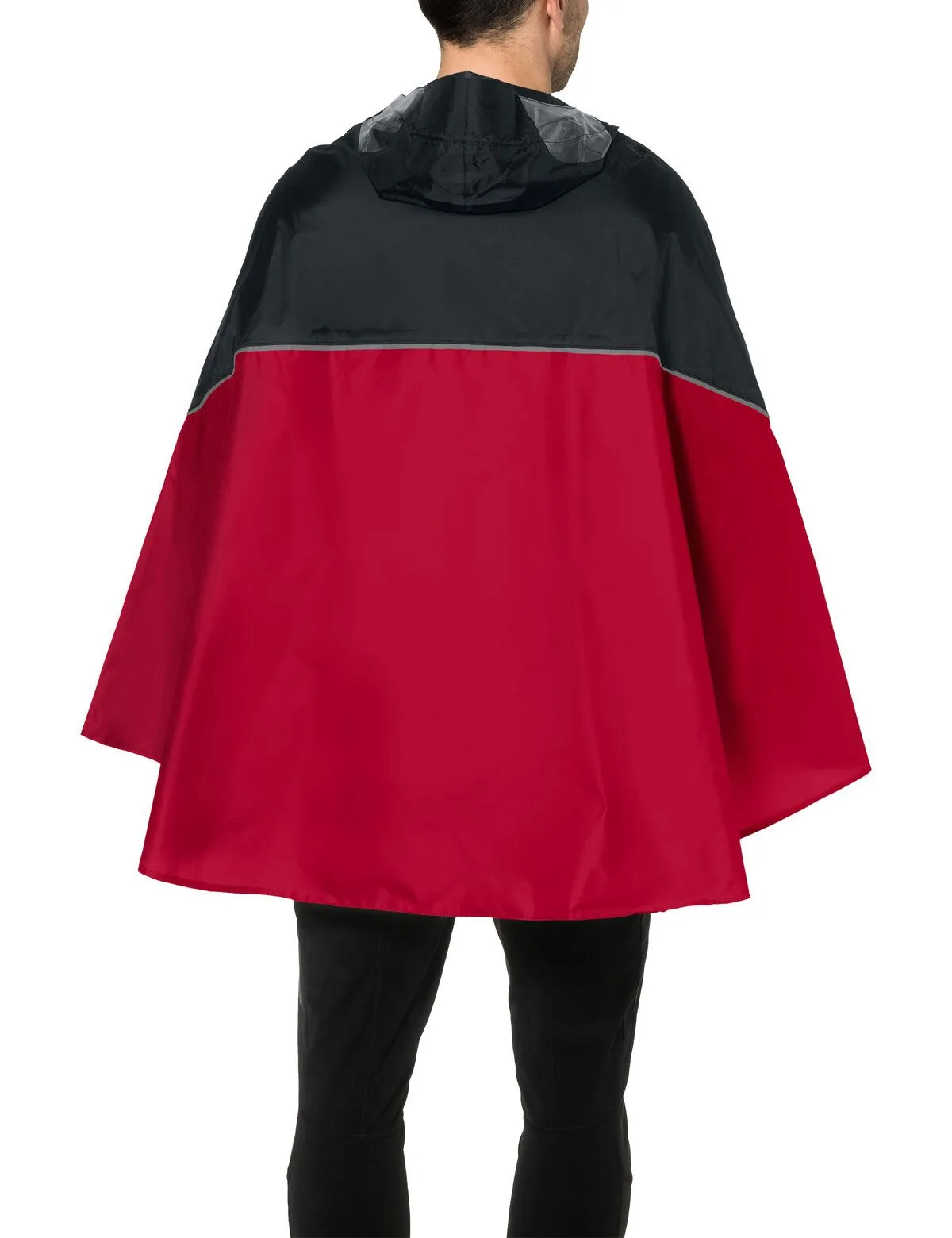 Covero Poncho, indian red