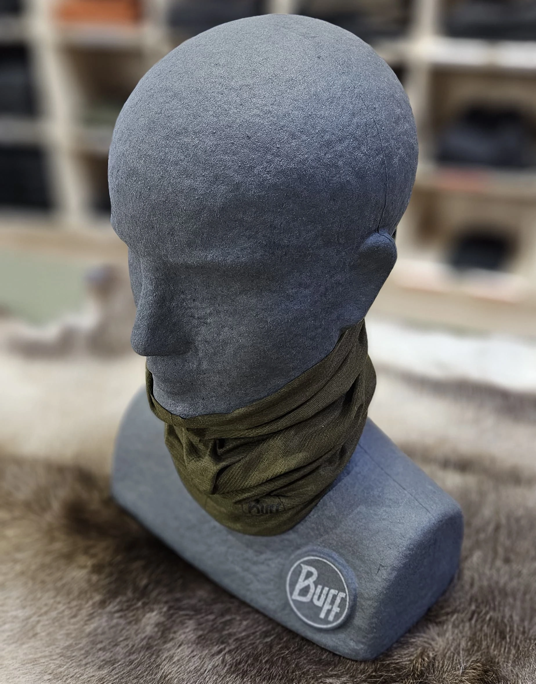 Buff Coolnet UV+ Insect Shield, solid military