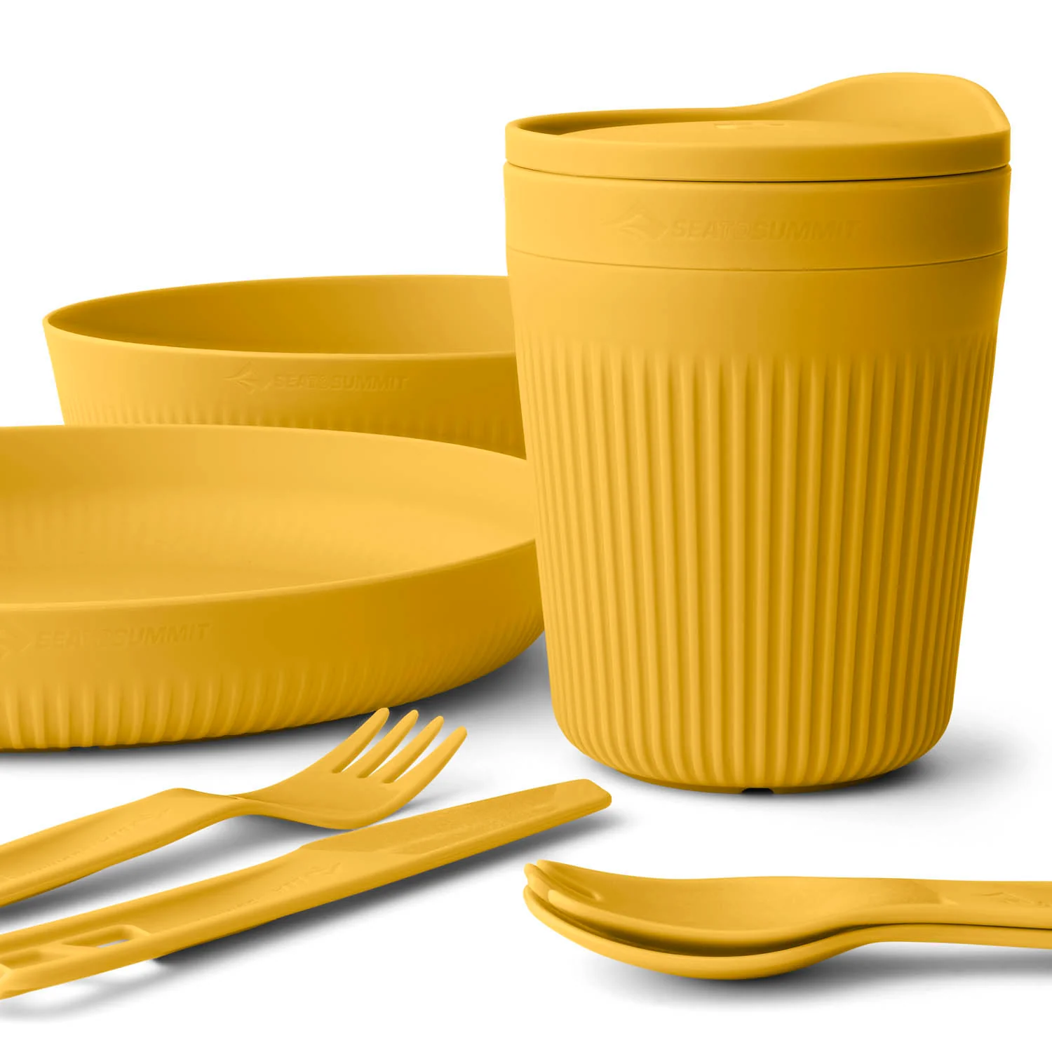 Passage Dinnerware Set 7-teilig, arrowwood yellow