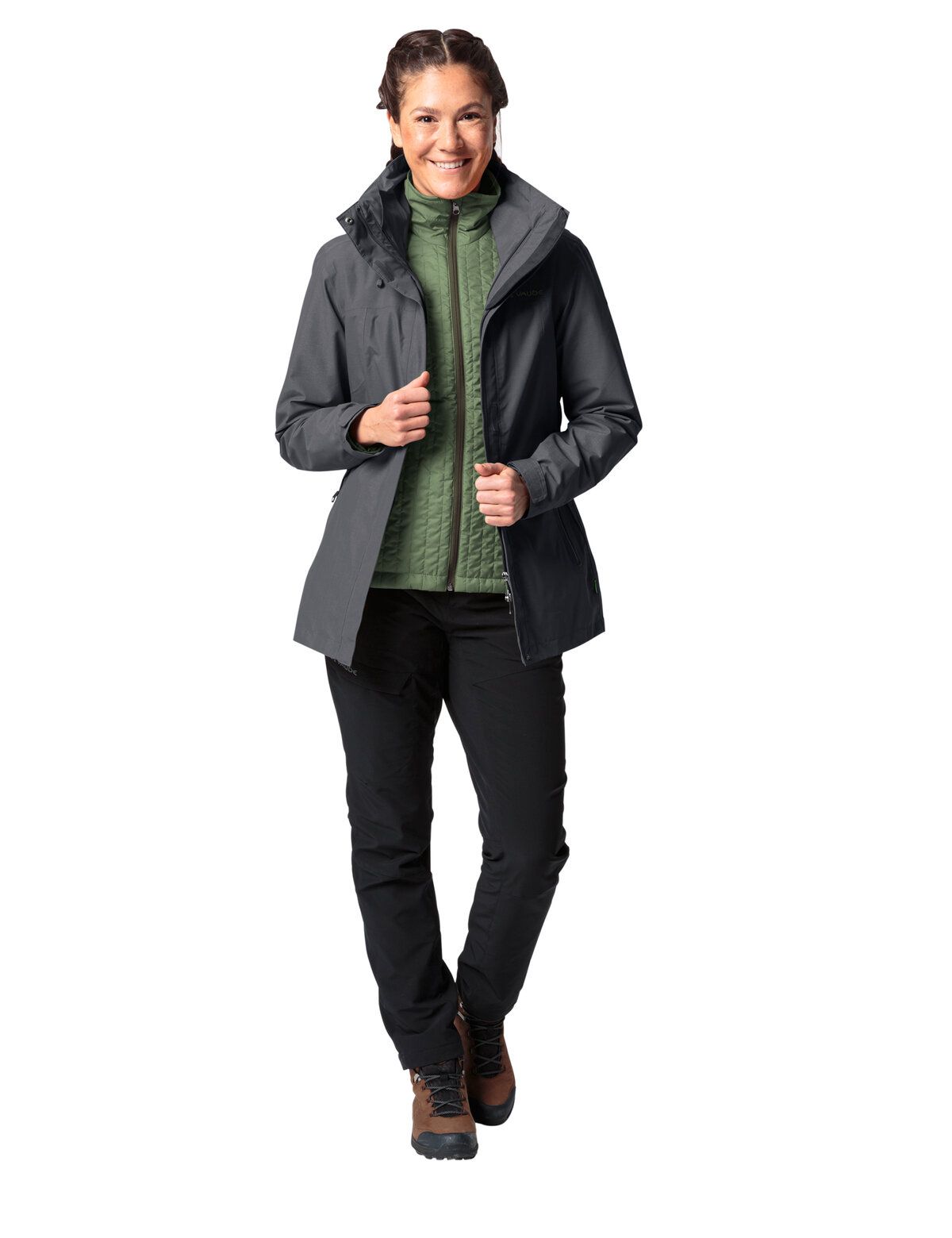 Skomer 3in1 Jacket Wm, phantom black