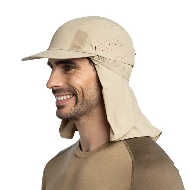 Buff Desert Cap, solid birch grey