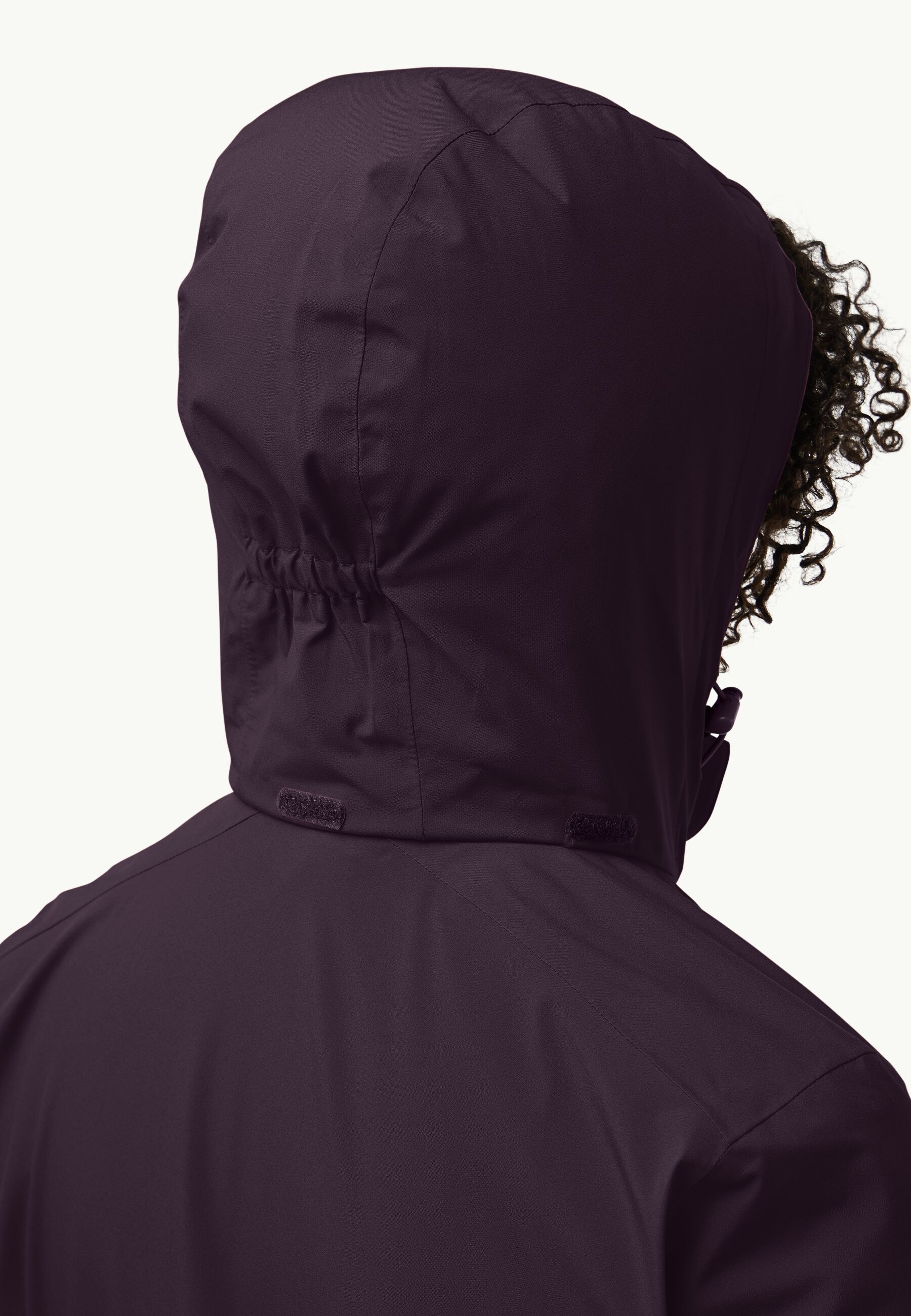 Rotwand 3in1 Jacket Wm, midnight plum