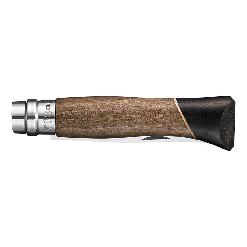 Opinel 8 Atelier Walnuss/Ahorn/Ebenholz, rostfrei