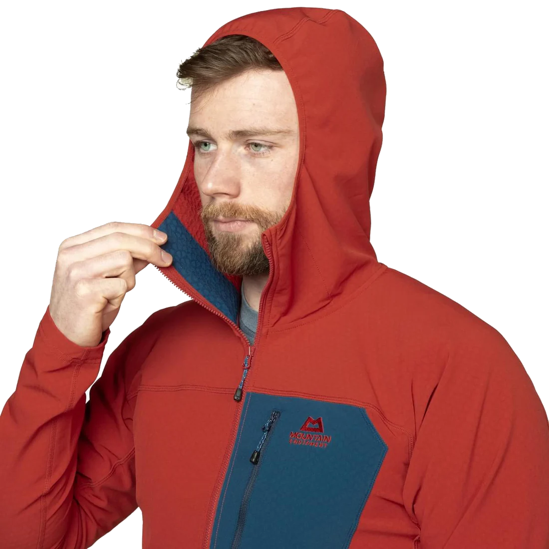 Arrow Hooded Jacket, anvil/redrock