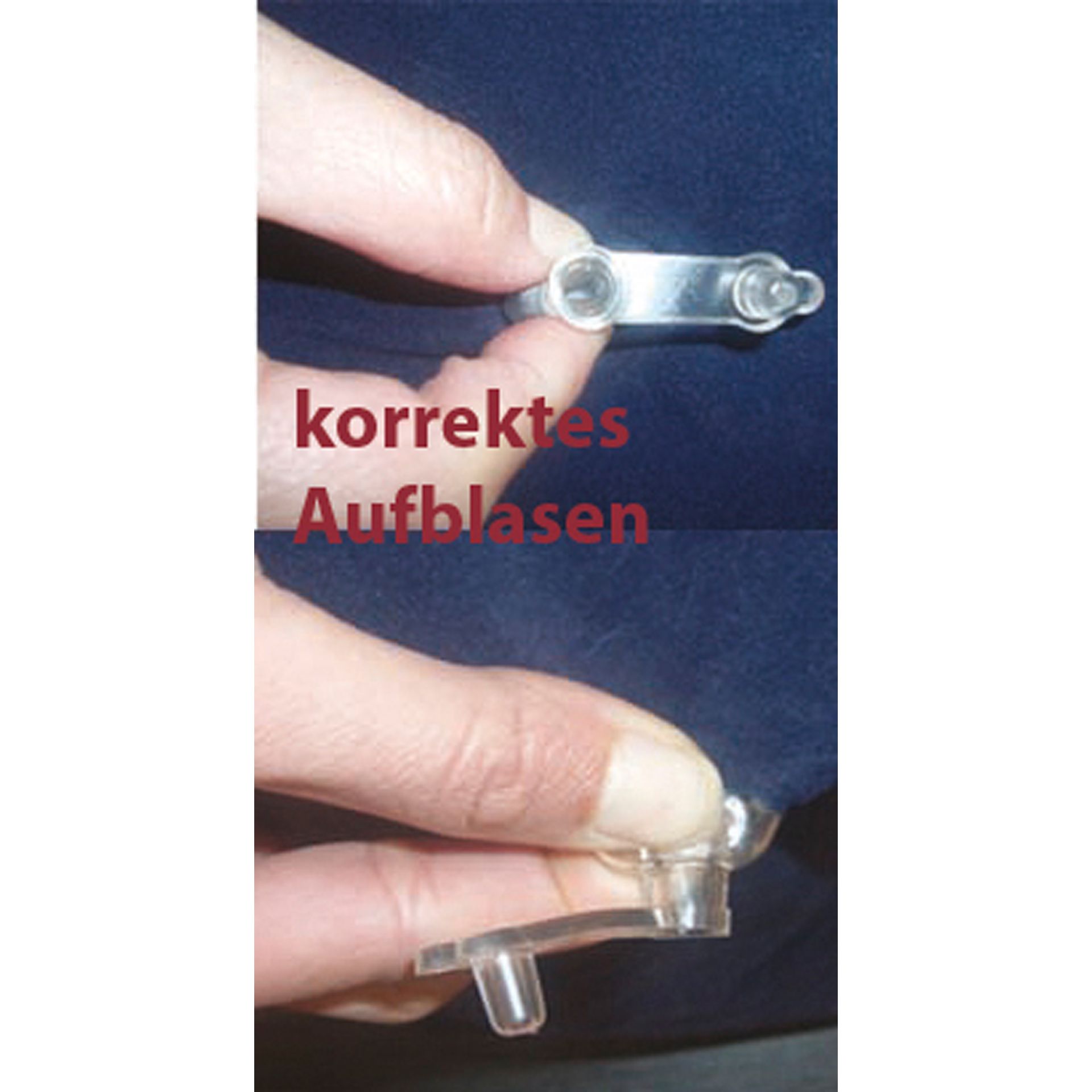 Nackenkissen, blau
