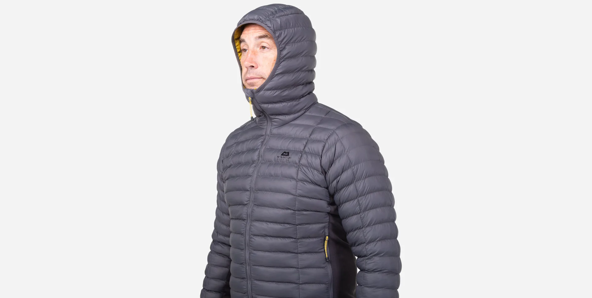 ME Particle Hooded Jacket, anvil grey/obsidian