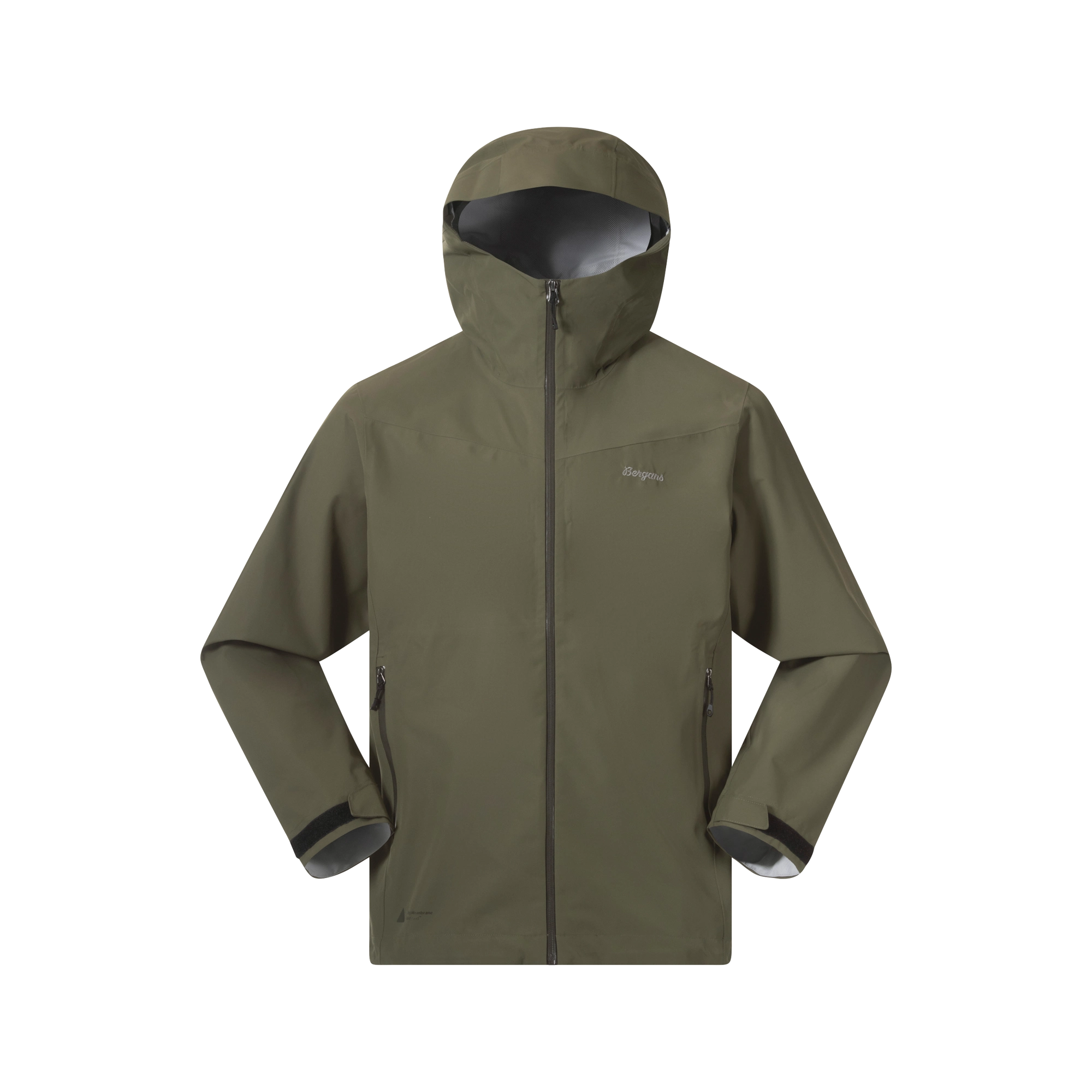 Essentials Rainshell 2.5L Jacket, dark green mud