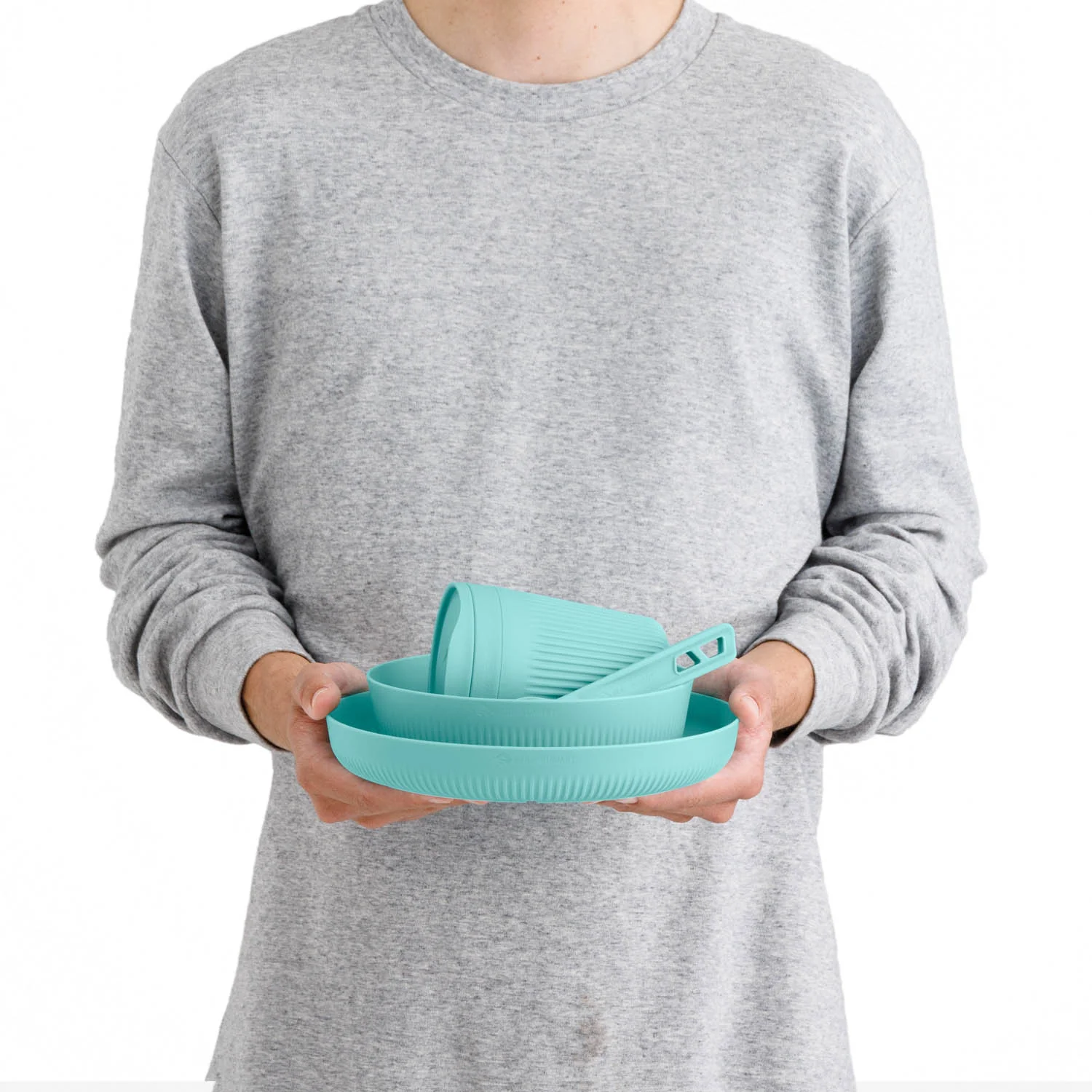Passage Dinnerware Set 7-teilig, aqua sea blue