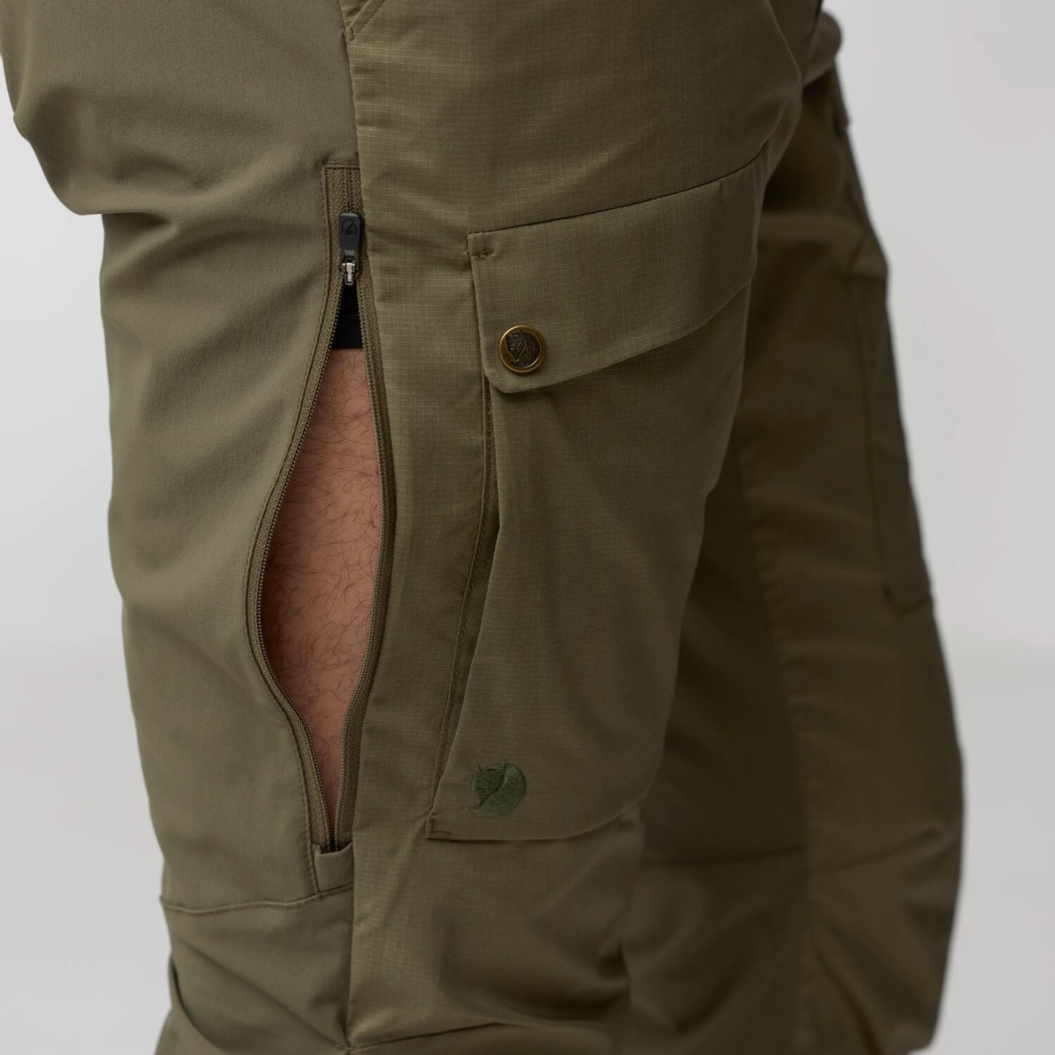 Abisko Hybrid Trail Trousers REG, black