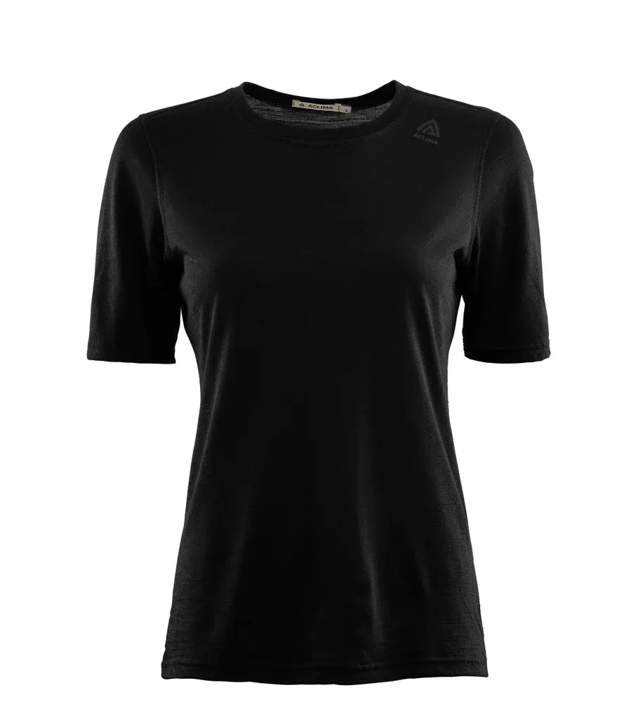 LightWool 140 undershirt tee Wm, jet black