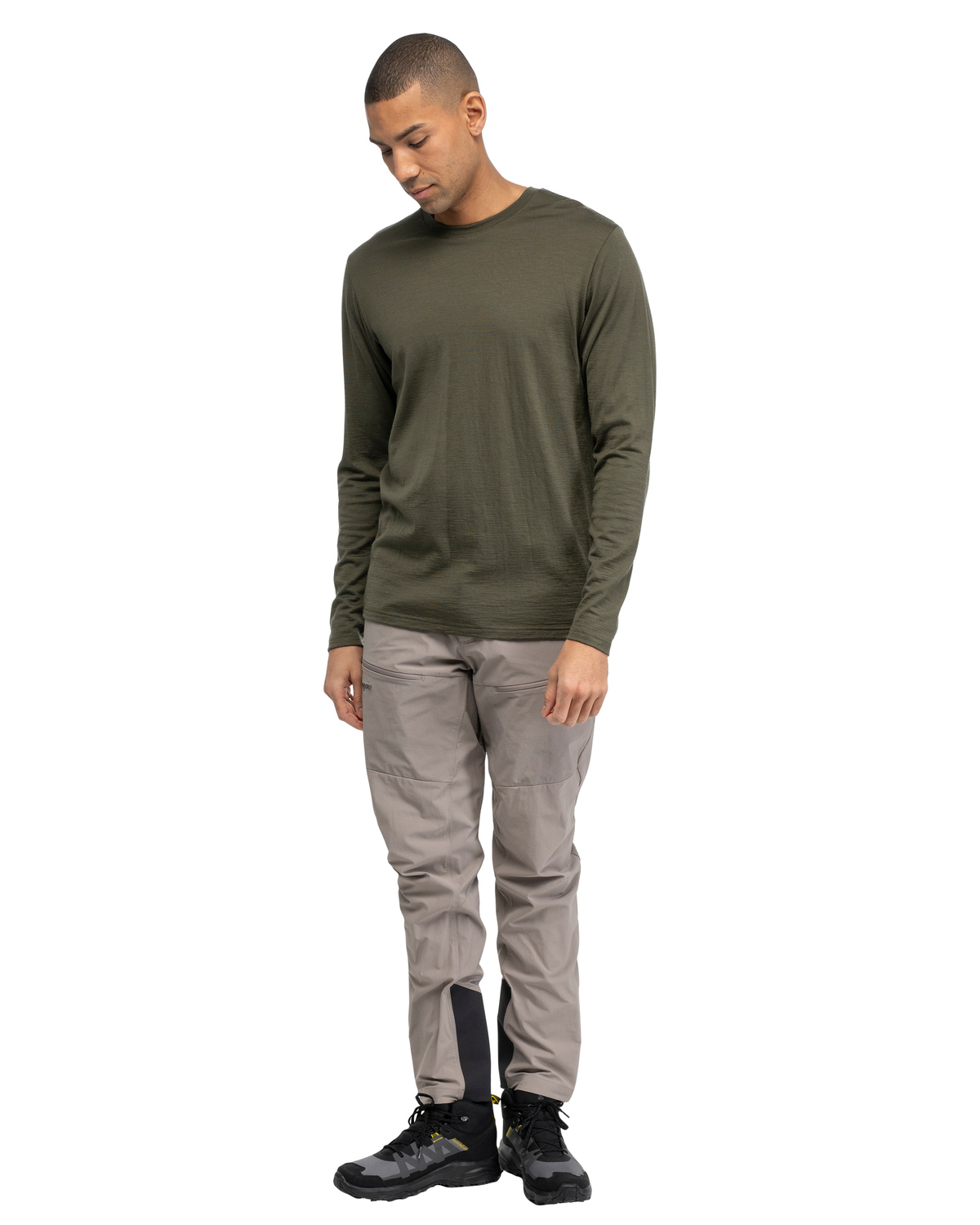 Merino Long Sleeve, pine forest